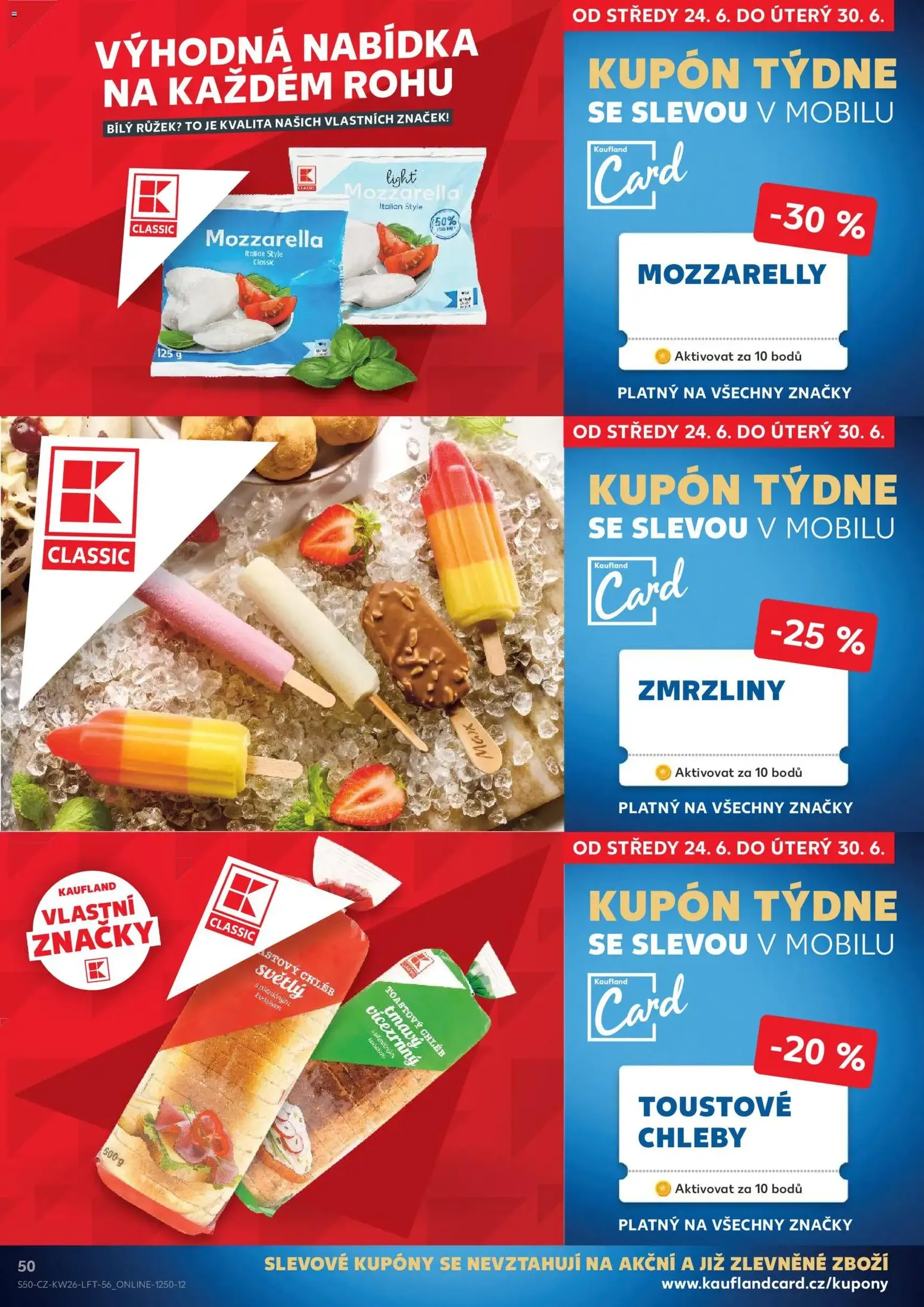 Kaufland leták - platný leták od 24.06.2026 strana 50 z 54
