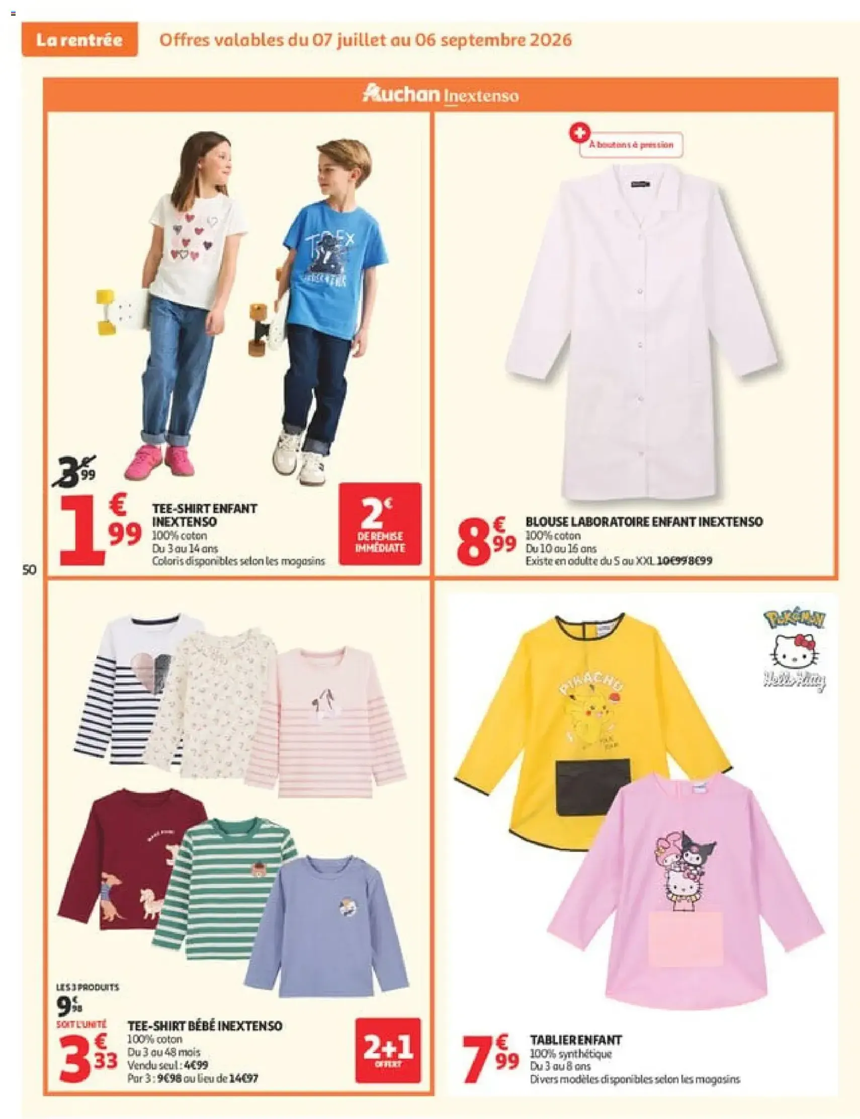 Auchan prospectus - brochure valable à partir du 07/07/2026, page 50 sur 54