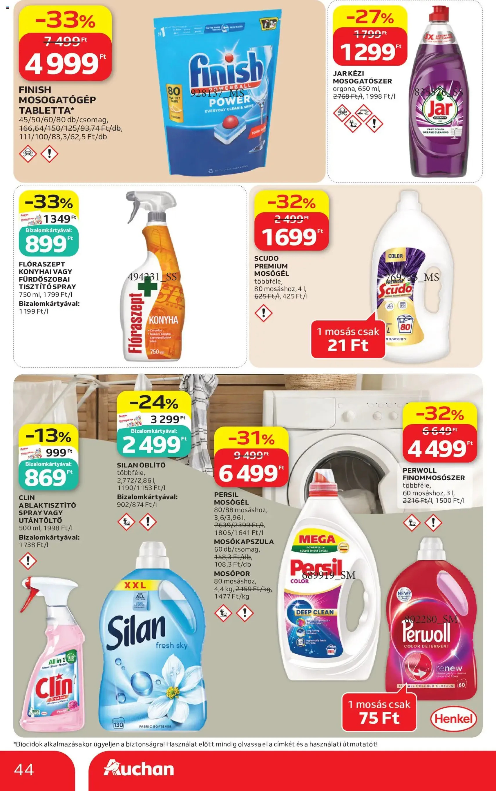 Auchan akciós újság - 2026.05.21. érvényes szórólap 44 oldal 52 oldalból