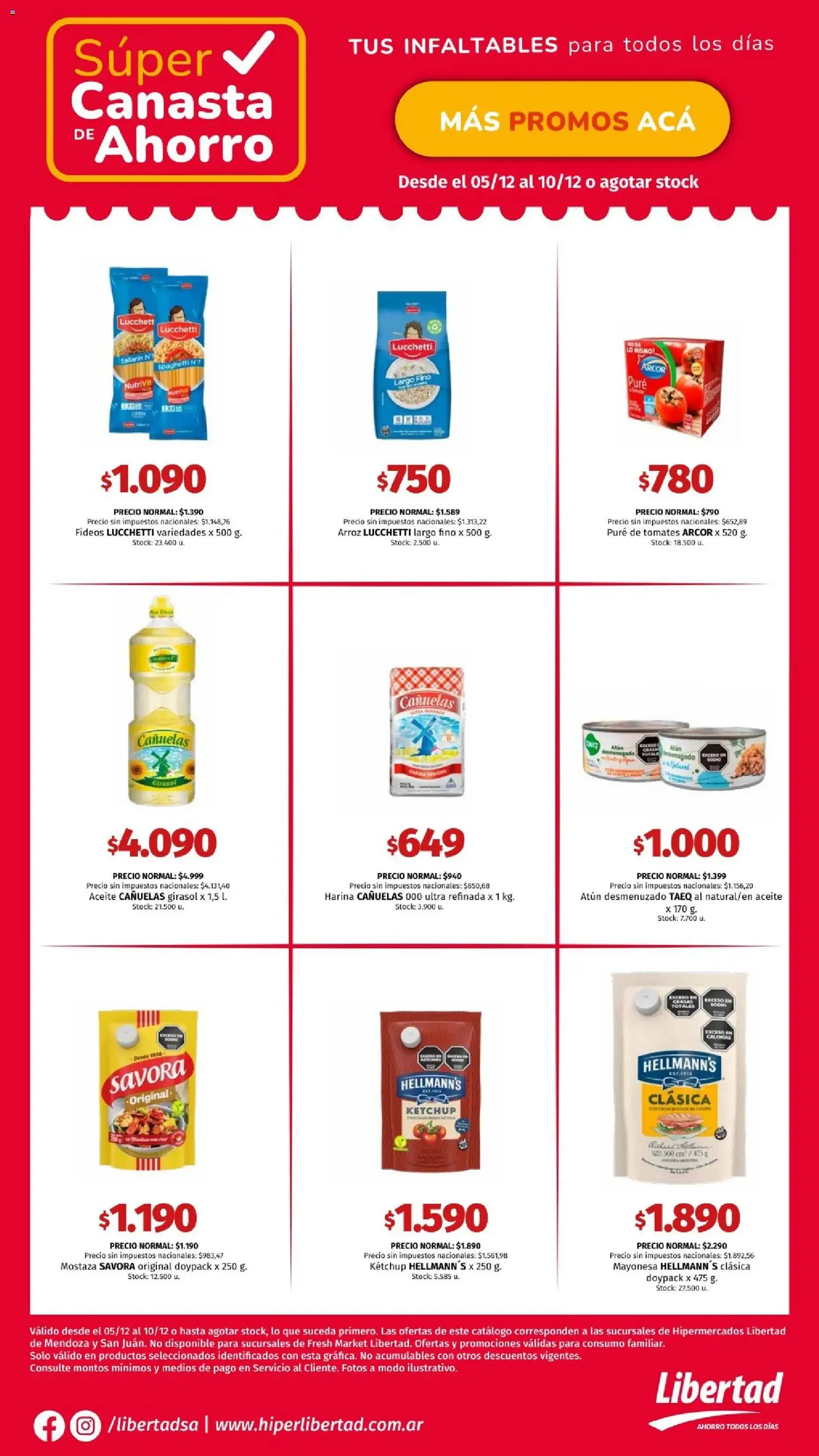 Hipermercado Libertad catálogo - folleto válido desde 05/12/2025 página 1 de 6