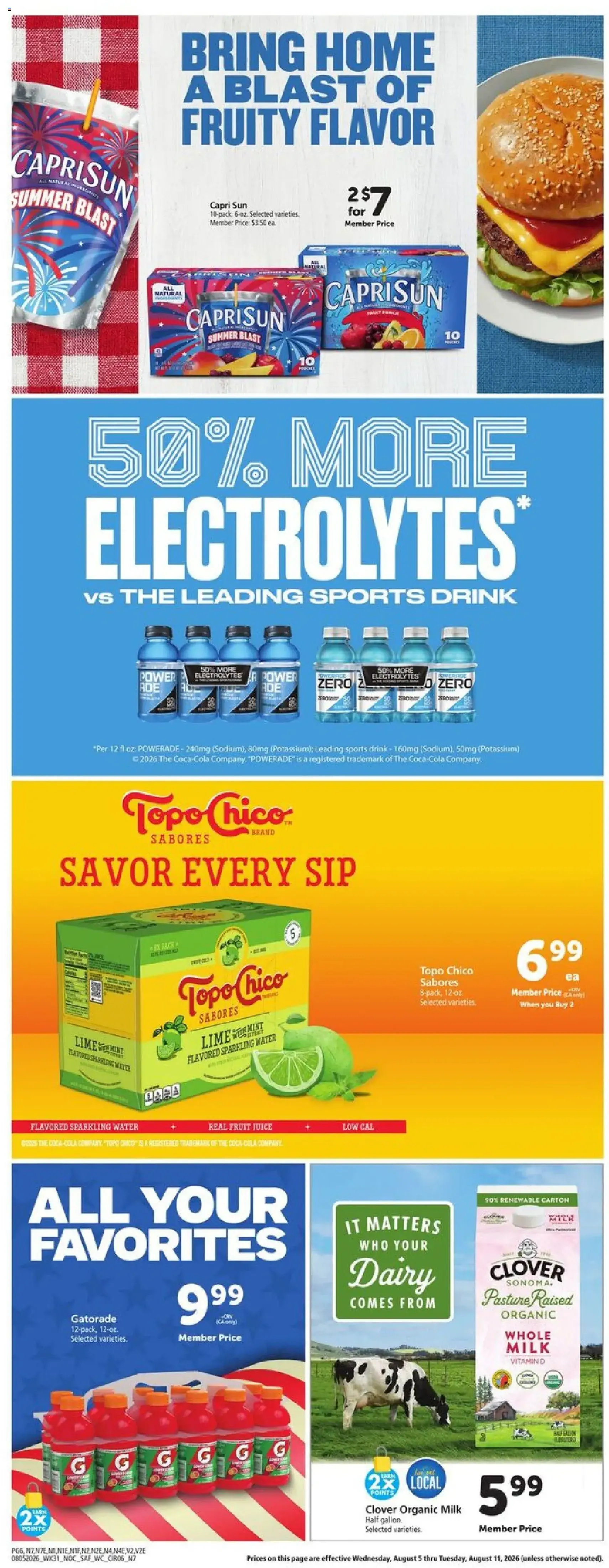 Safeway Weekly Ad - valid flyer from 08/05/2026, page 6 of 11