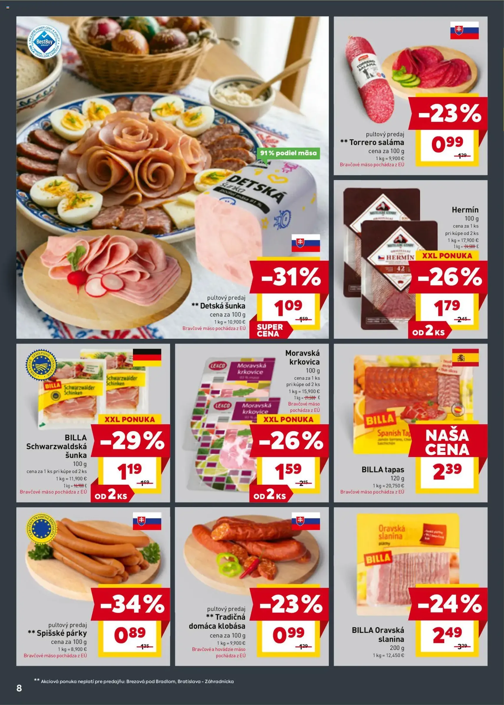 Billa leták - platný leták od 30.03.2026 strana 12 z 29