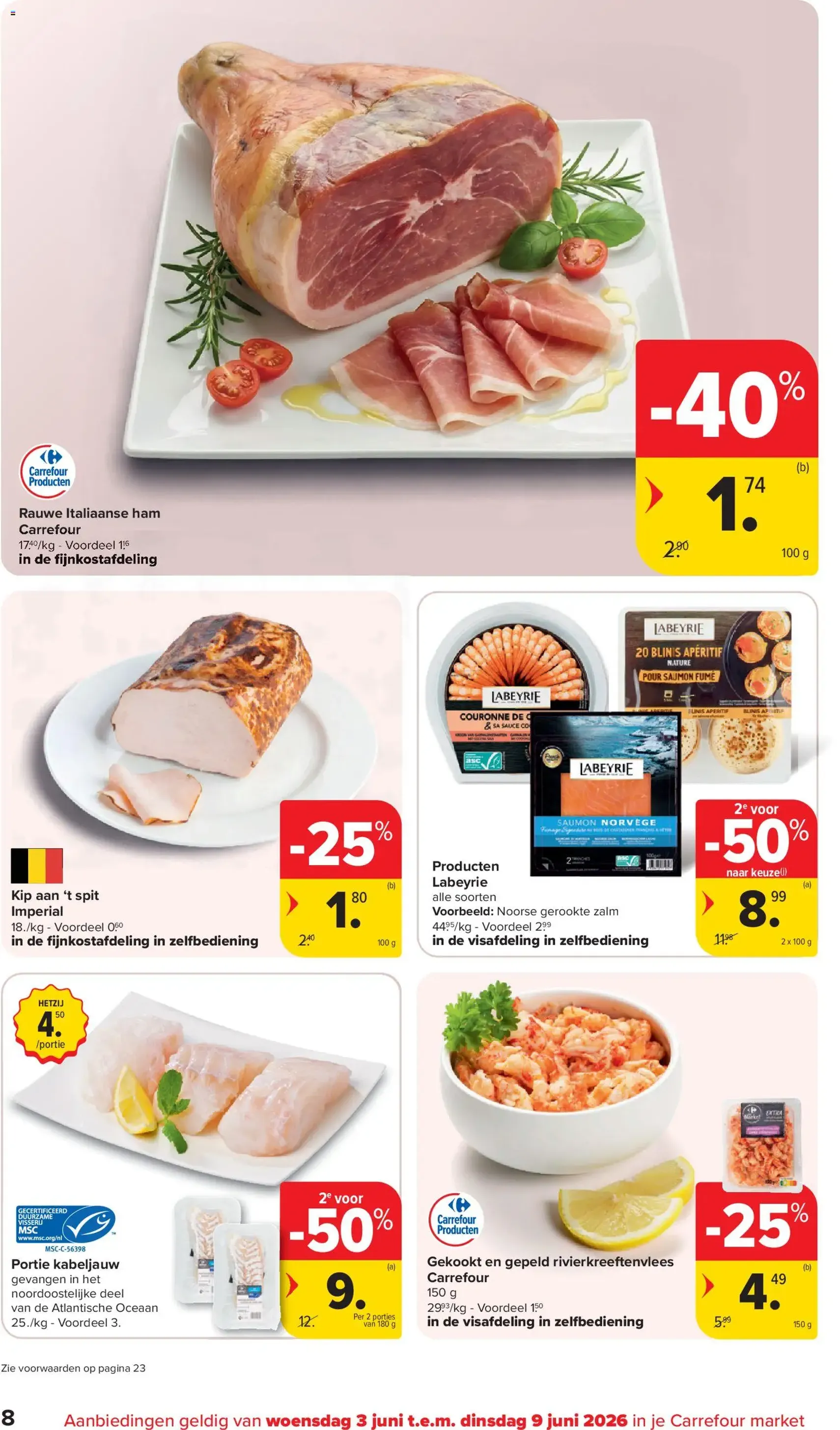 Carrefour market folder week 23 - geldige folder vanaf 03/06/2026 pagina 8 van 24