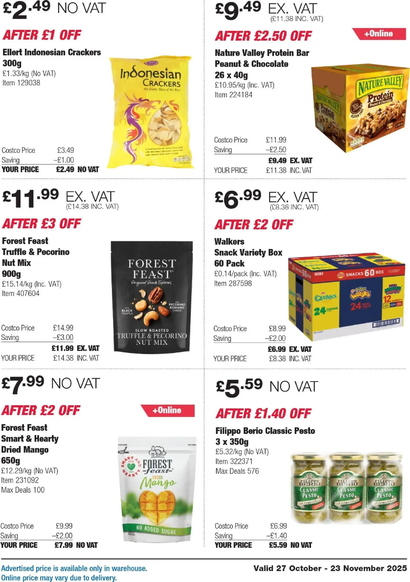Costco - ENGLAND ONLY - valid flyer from 27/10/2025, page 15 of 35