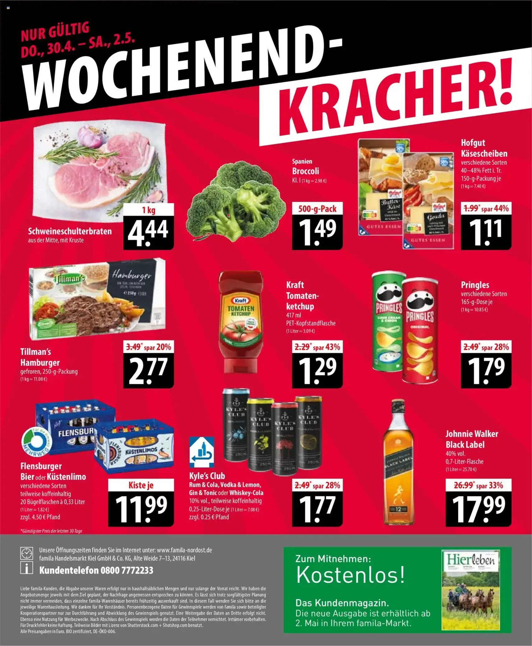 Famila Prospekt - Gültiger Prospekt ab 27.04.2026, Seite 24 von insgesamt 24