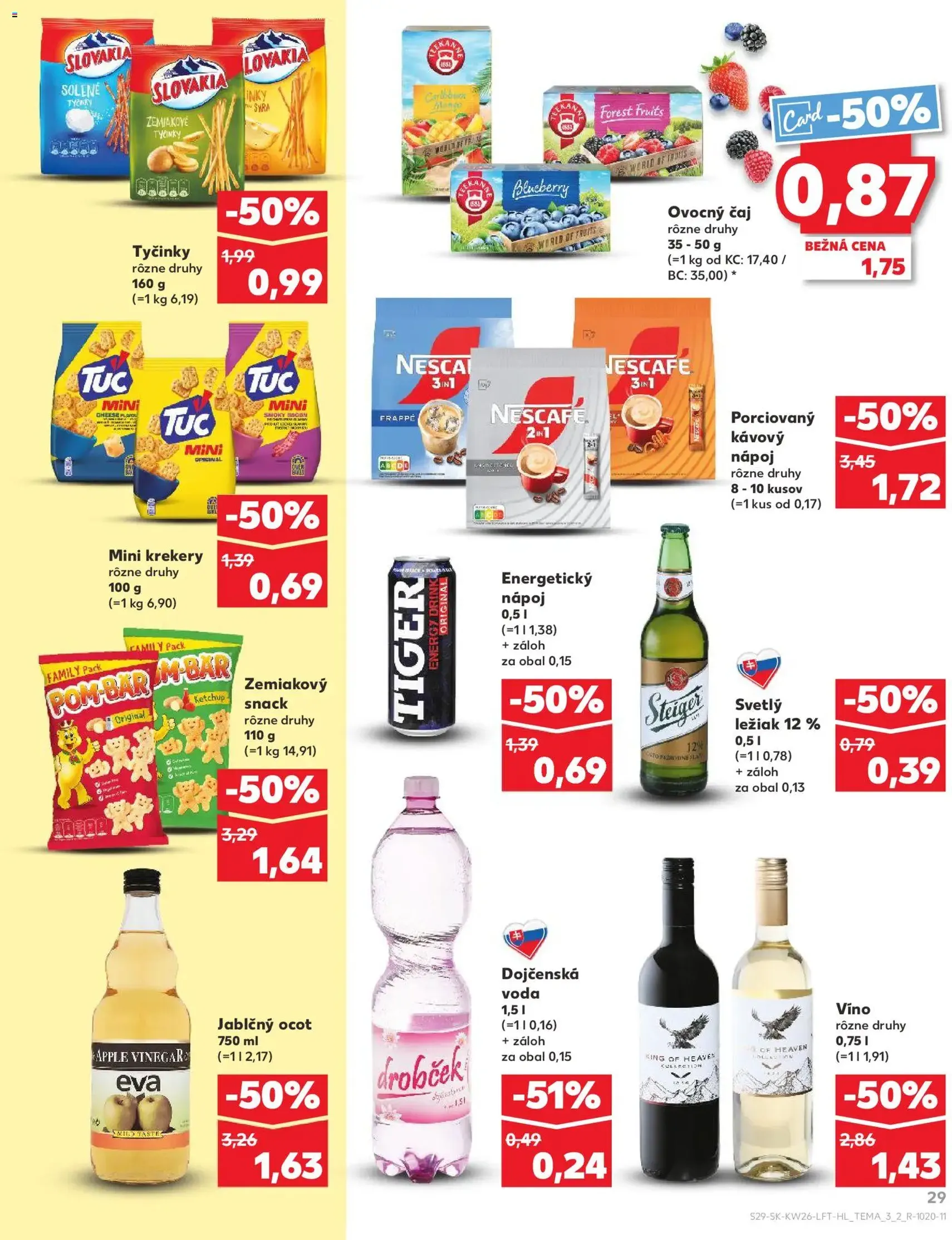 Kaufland leták - platný leták od 25.06.2026 strana 29 z 84