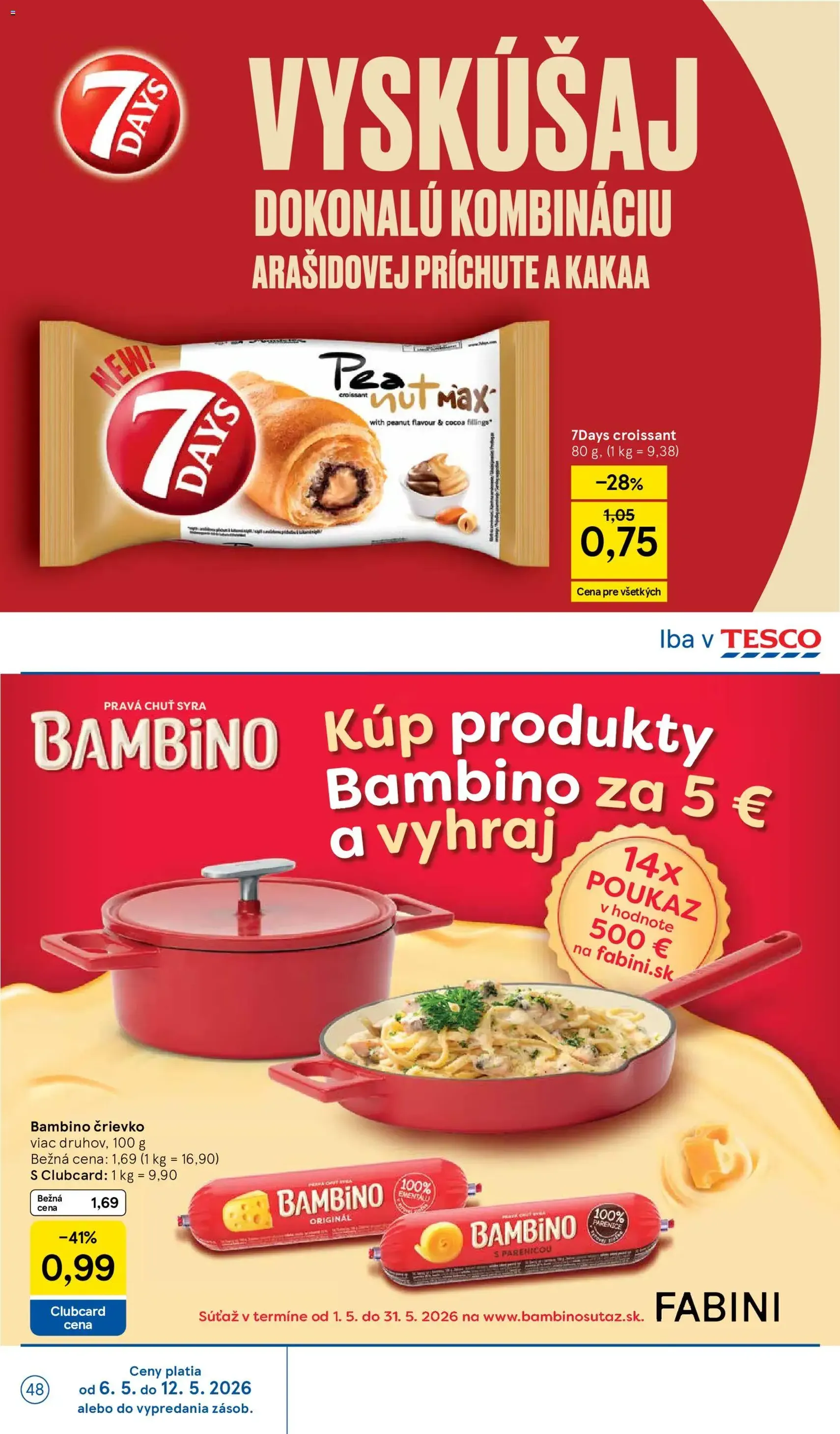 Tesco Hypermarket - leták - platný leták od 06.05.2026 strana 48 z 50