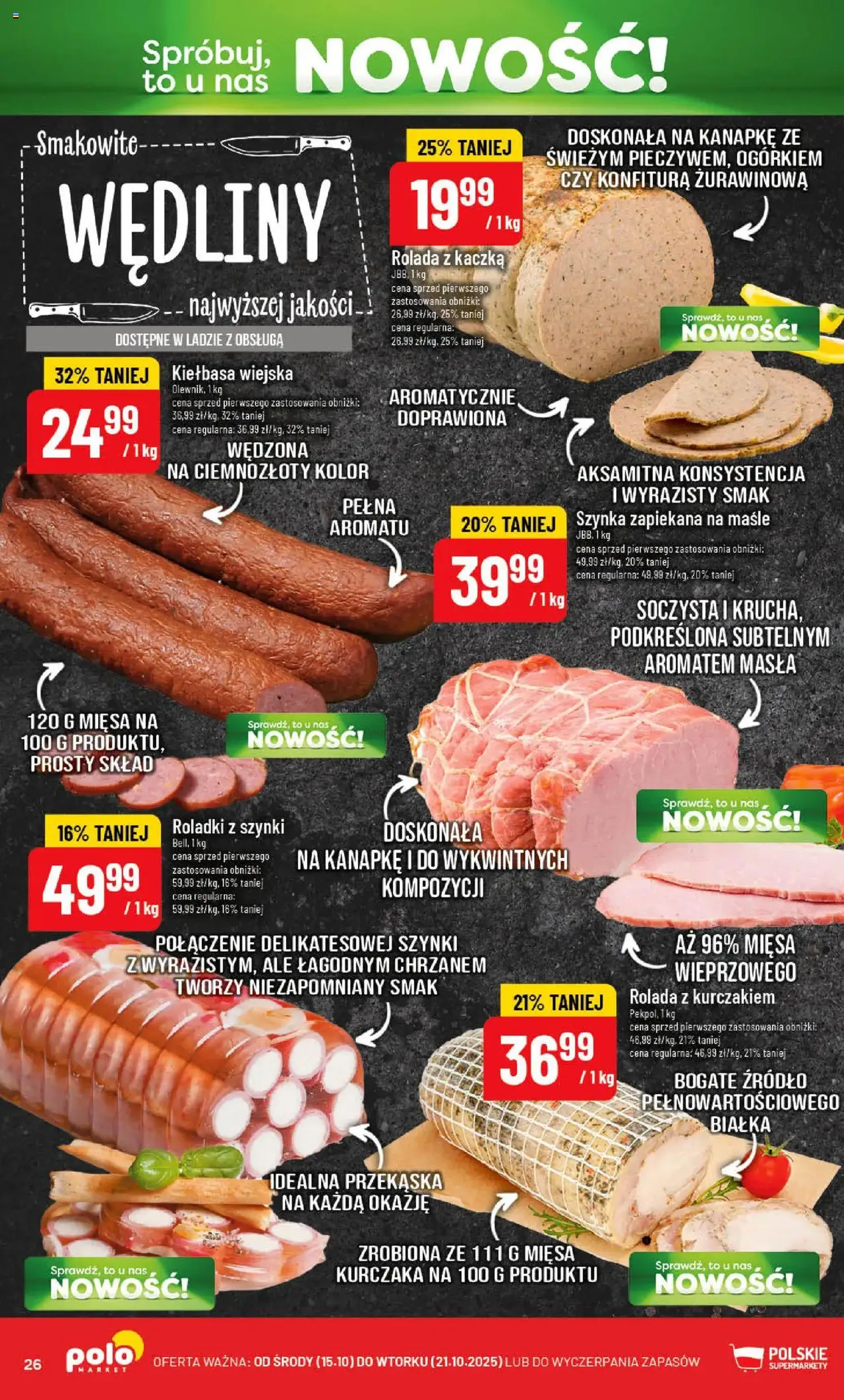 POLOmarket Gazetka - ważny gazetka od 15.10.2025 strona 26 z 74 POLOmarket Gazetka - ważny gazetka od 15.10.2025 strona 26 z 74