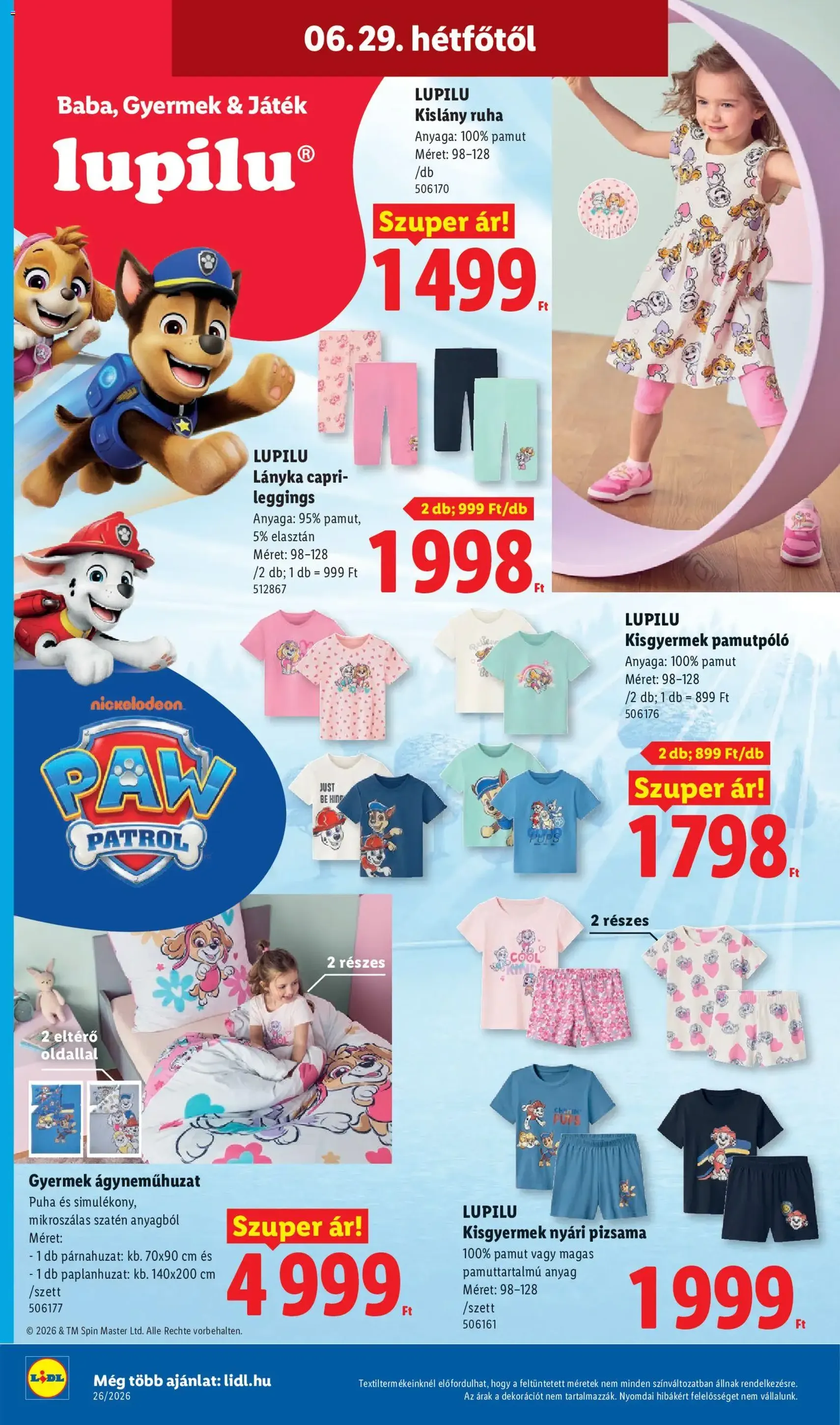 Lidl akciós újság - 2026.06.25. érvényes szórólap 58 oldal 74 oldalból
