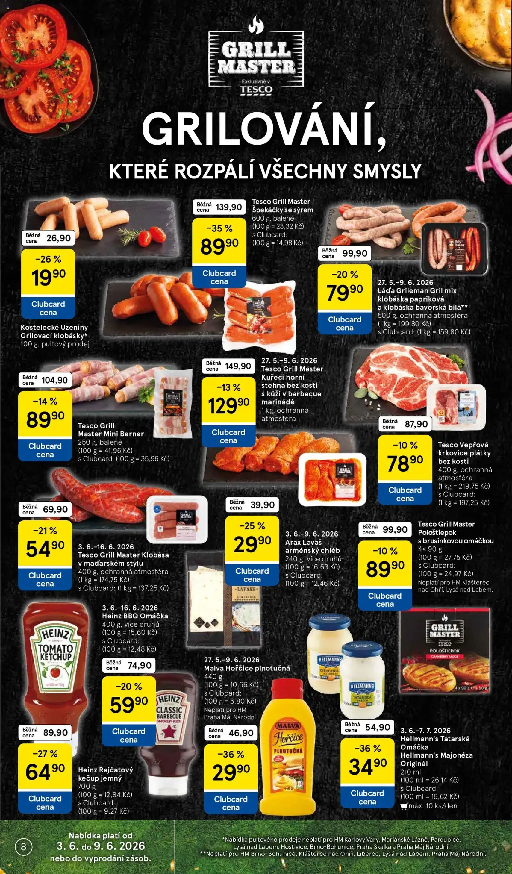 Tesco leták - Hypermarket - platný leták od 03.06.2026 strana 8 z 35