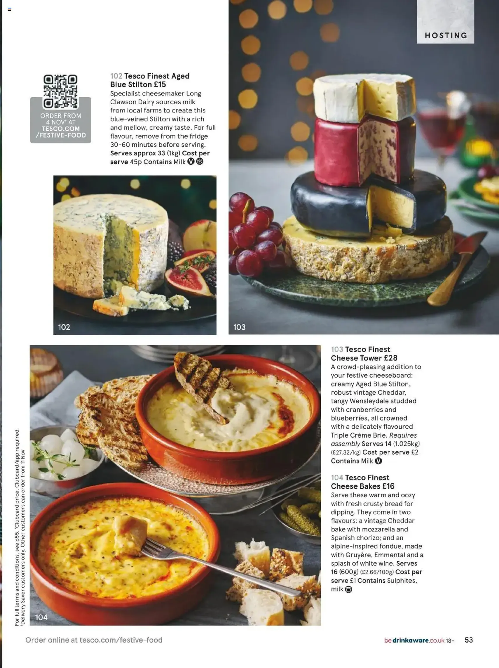 Tesco - Festive Food to Order brochure 2025 - valid flyer from 01/10/2025, page 53 of 56