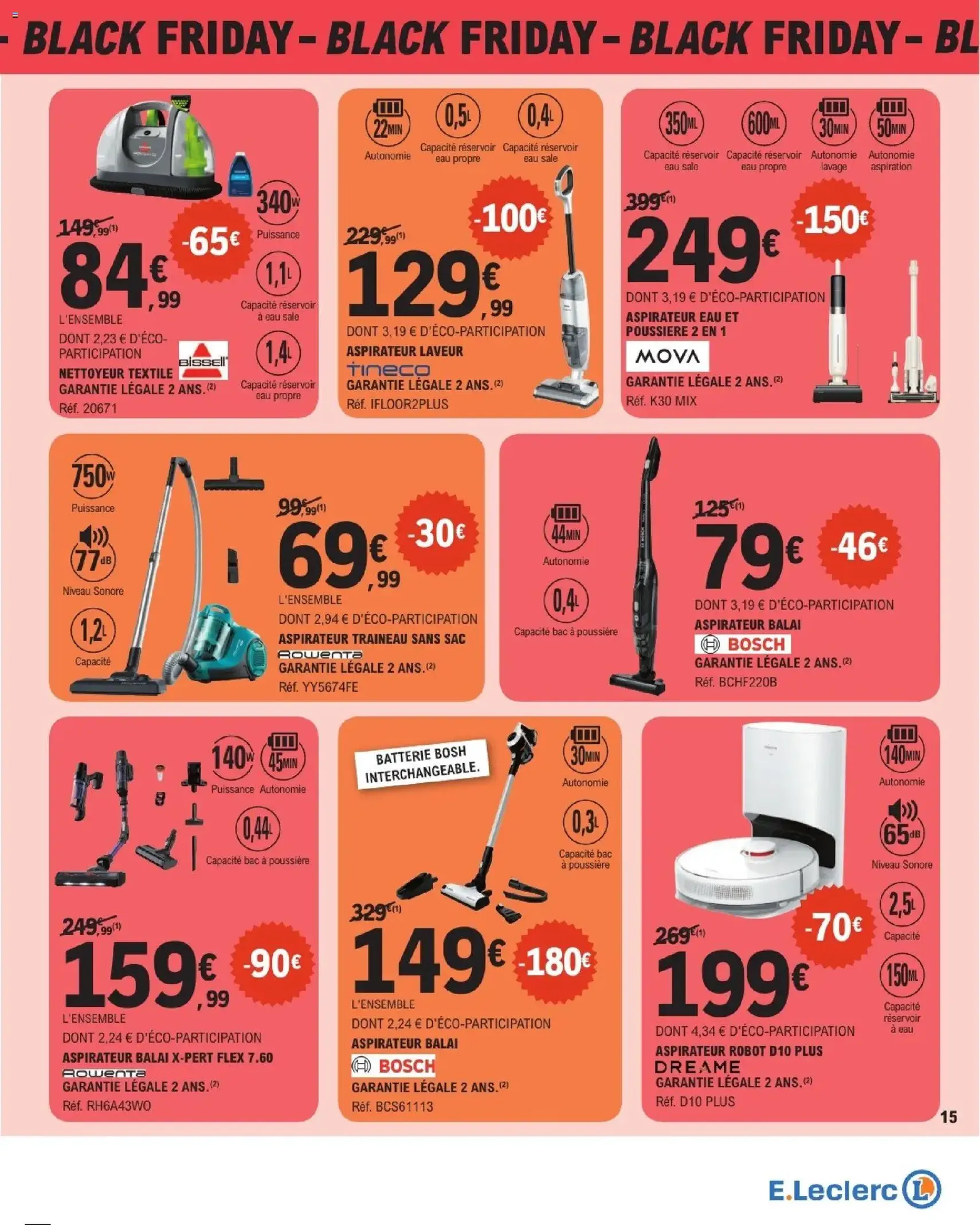 E.Leclerc Black Friday - brochure valable à partir du 21/11/2025, page 15 sur 20