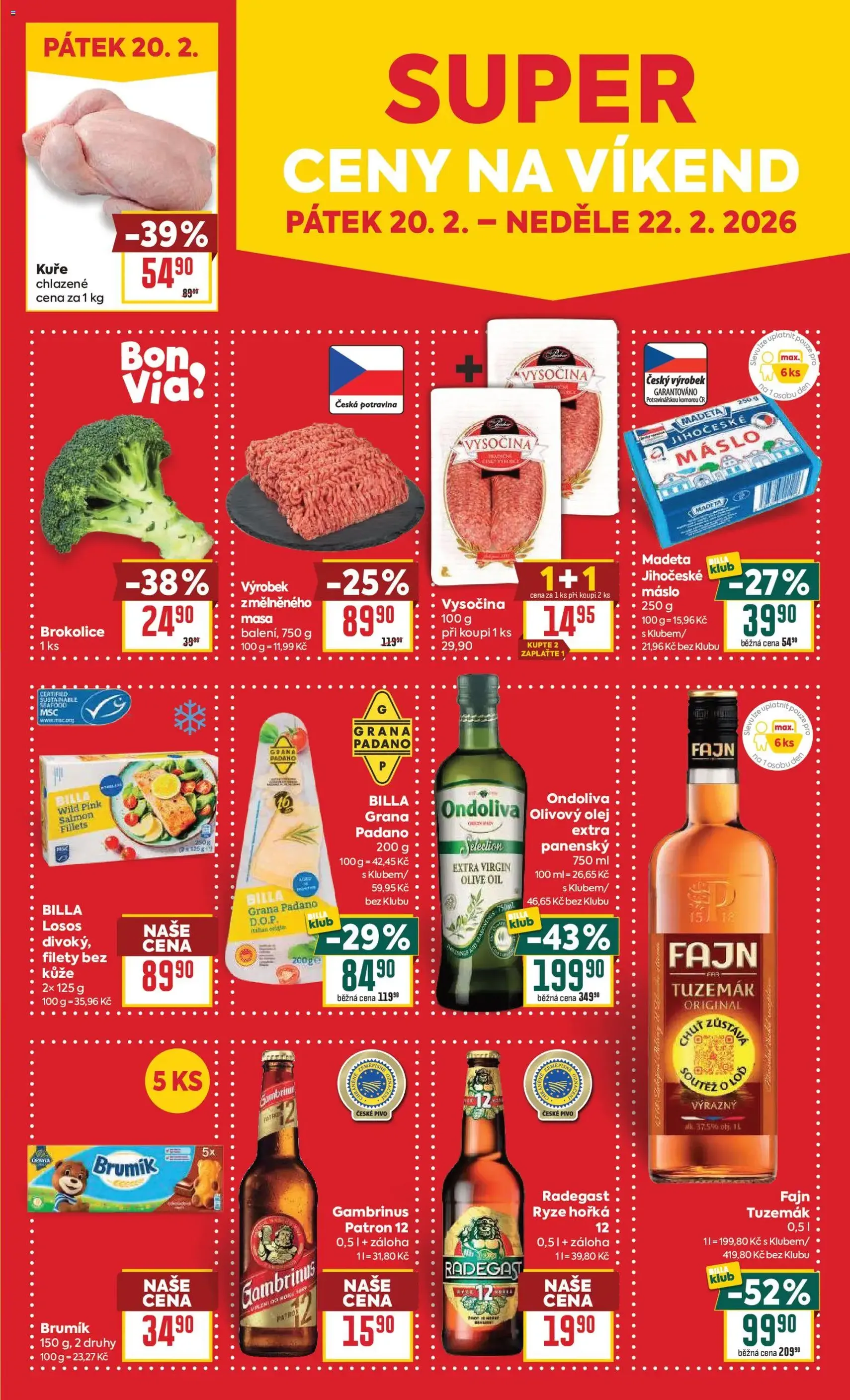 Billa Velký leták - platný leták od 18.02.2026 strana 29 z 32