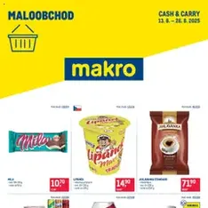 Makro leták - Maloobchod - náhled letáku platný od 13.08.2025