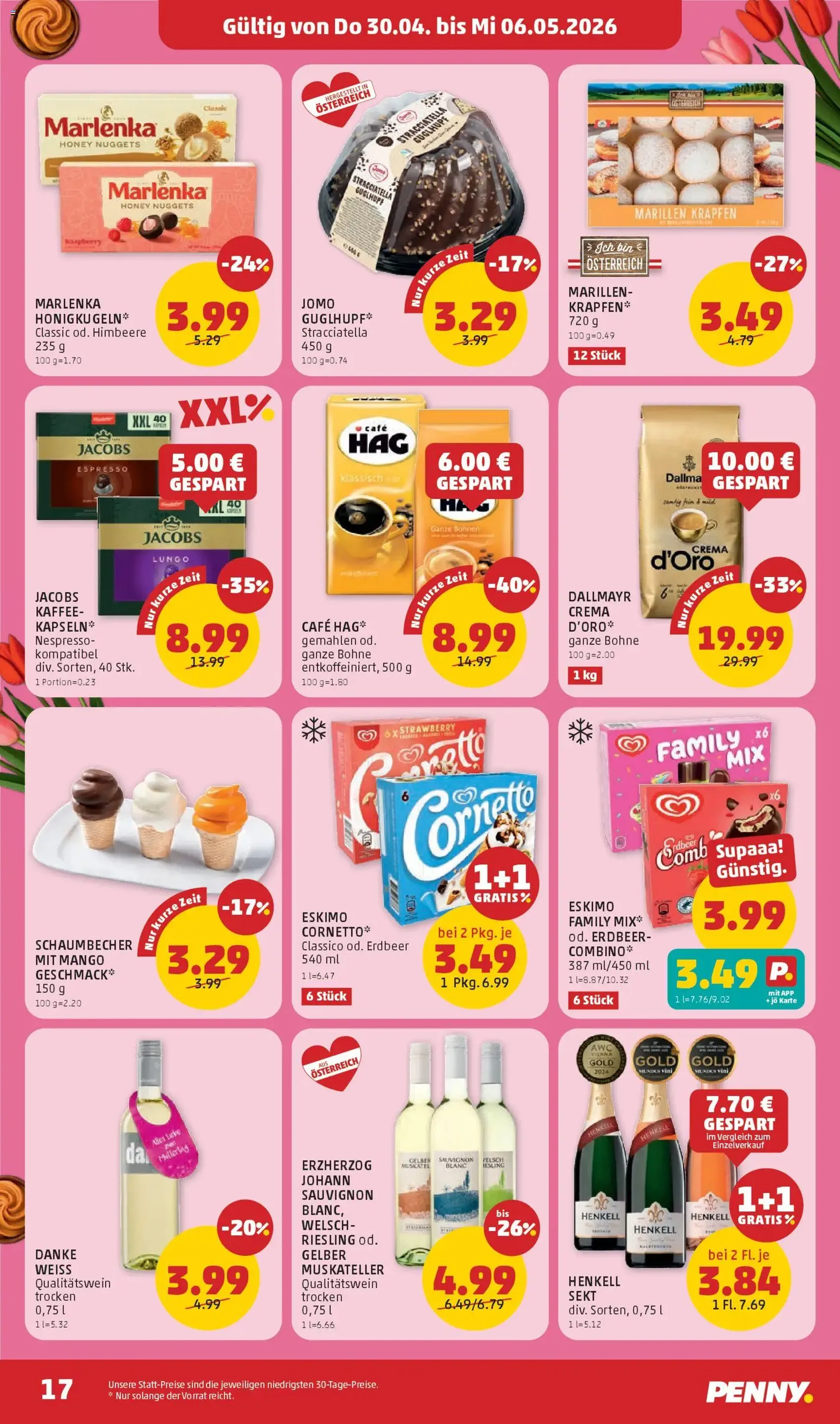 Penny Markt - Flugblatt - Gültiger Prospekt ab 30.04.2026, Seite 17 von insgesamt 32