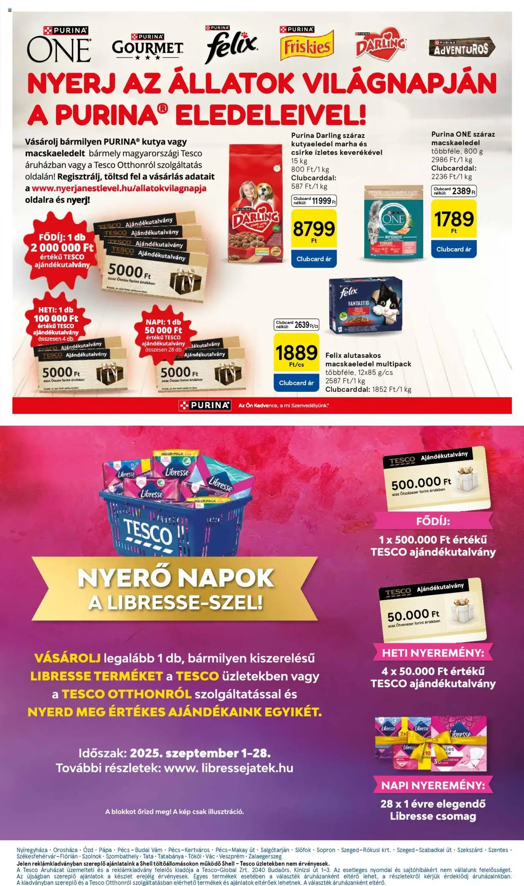 Tesco Hipermarket - Akciós újság - 2025.09.11. érvényes szórólap 27 oldal 32 oldalból Tesco Hipermarket - Akciós újság - 2025.09.11. érvényes szórólap 27 oldal 32 oldalból