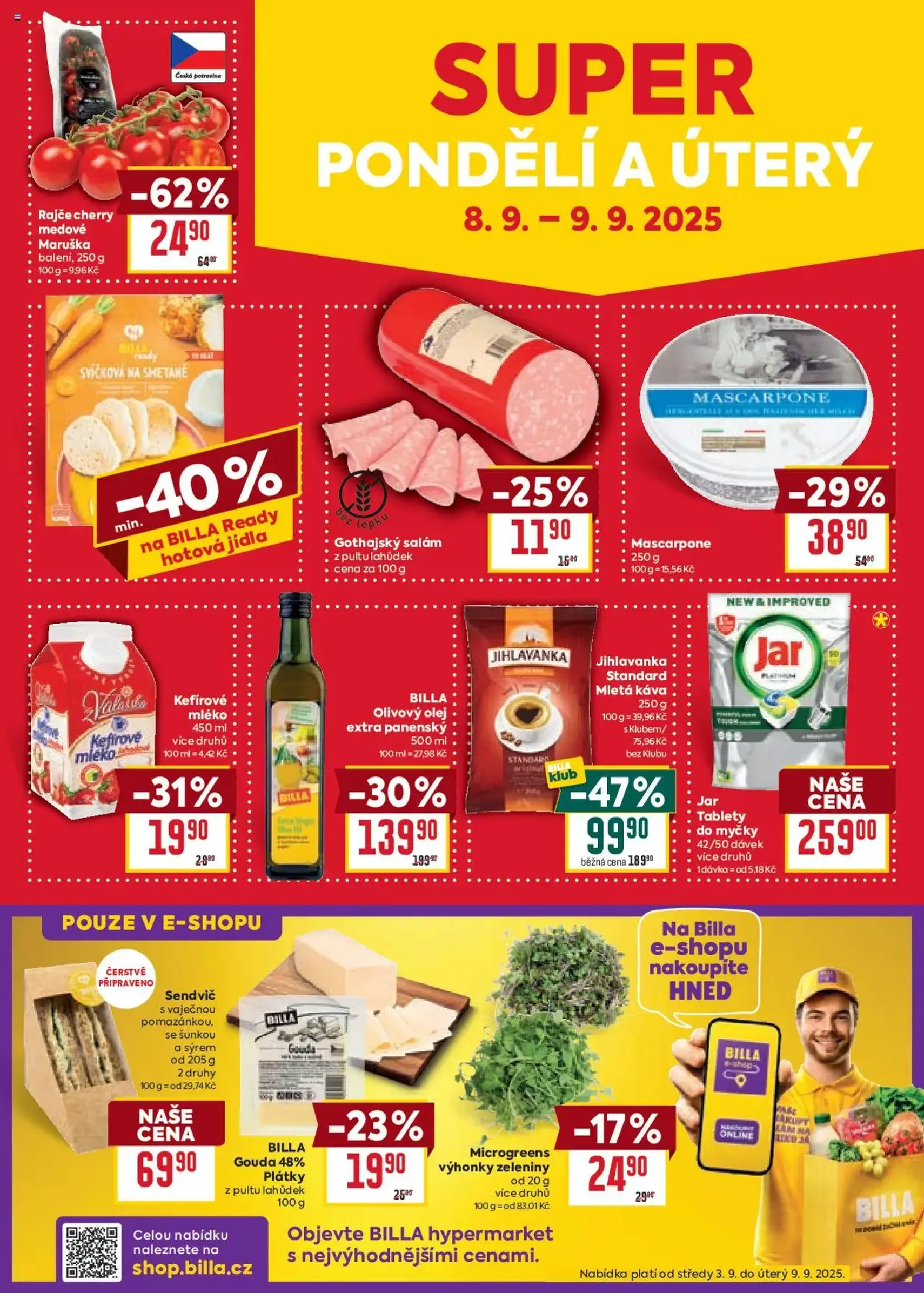 Billa Velký leták - platný leták od 03.09.2025 strana 38 z 40 Billa Velký leták - platný leták od 03.09.2025 strana 38 z 40