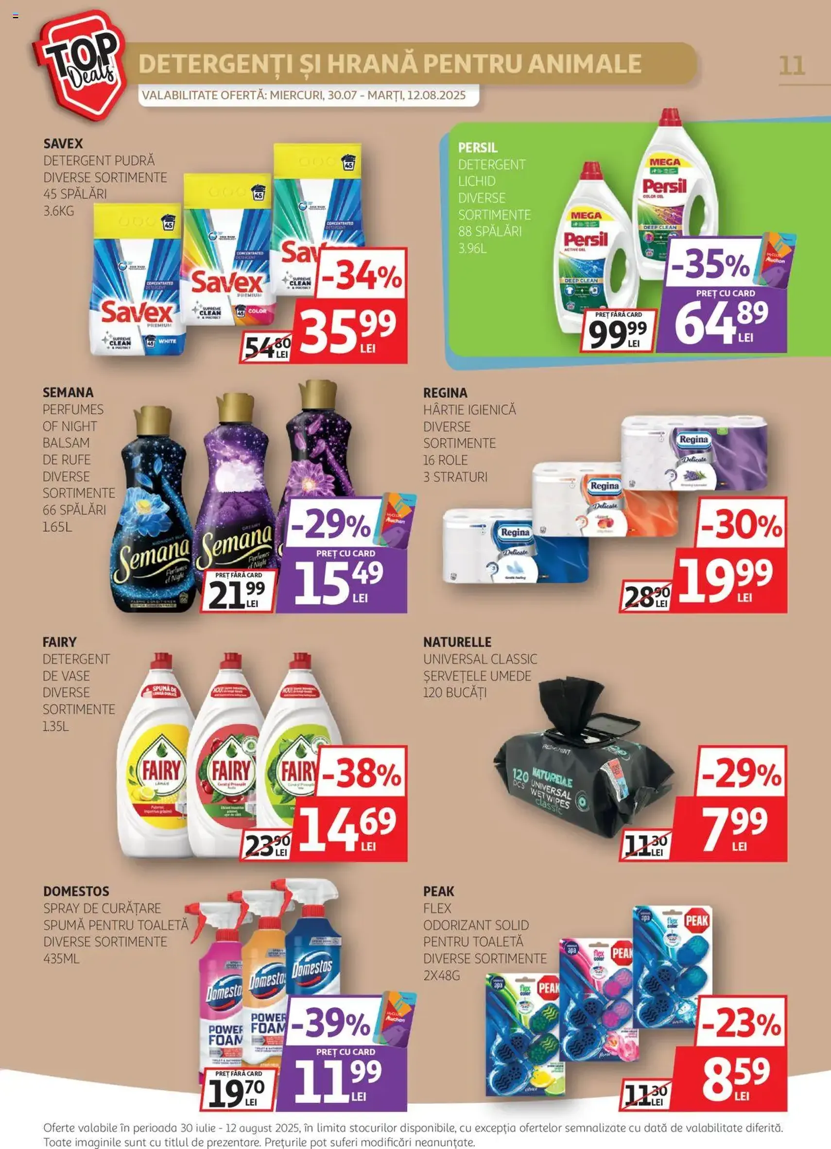 Catalog Auchan - cataloage valabile începând cu 30.07.2025 pagina 11 din 26 Catalog Auchan - cataloage valabile începând cu 30.07.2025 pagina 11 din 26