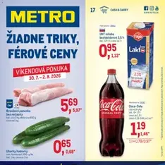 Metro leták - náhľad letáku platný od 29.07.2026