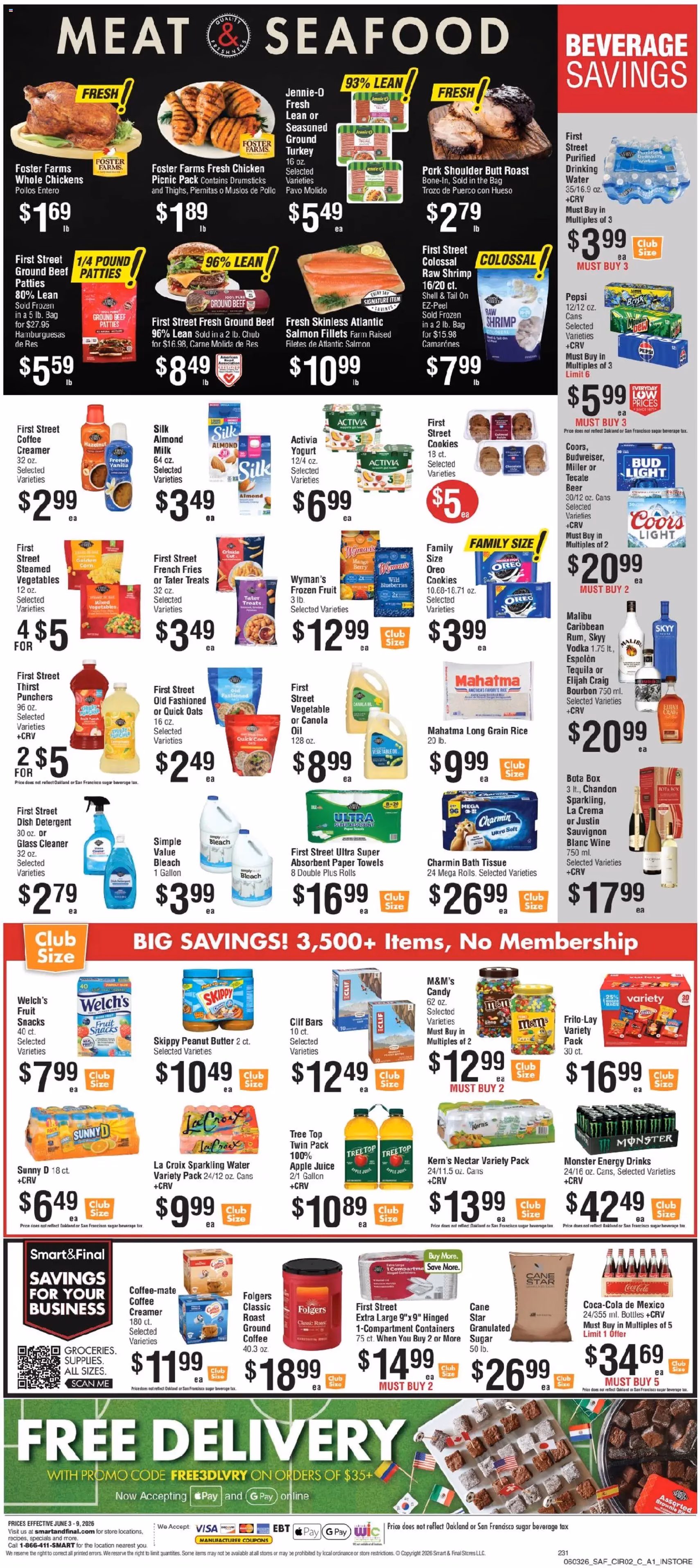 Smart & Final Weekly Ad - valid flyer from 06/03/2026, page 3 of 3