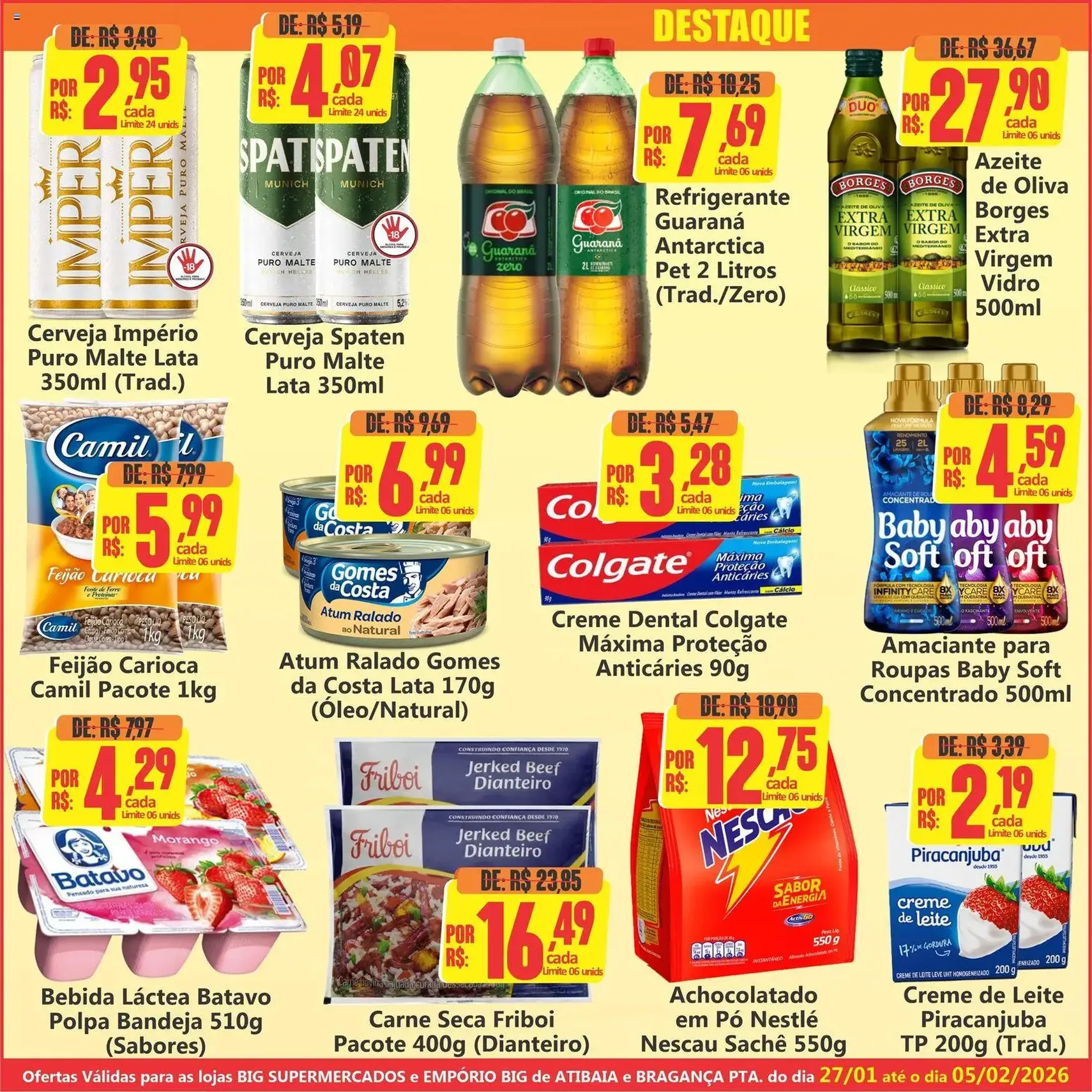 Big Supermercados - Ofertas da semana - folheto válido a partir de 27/01/2026 página 2 de 6