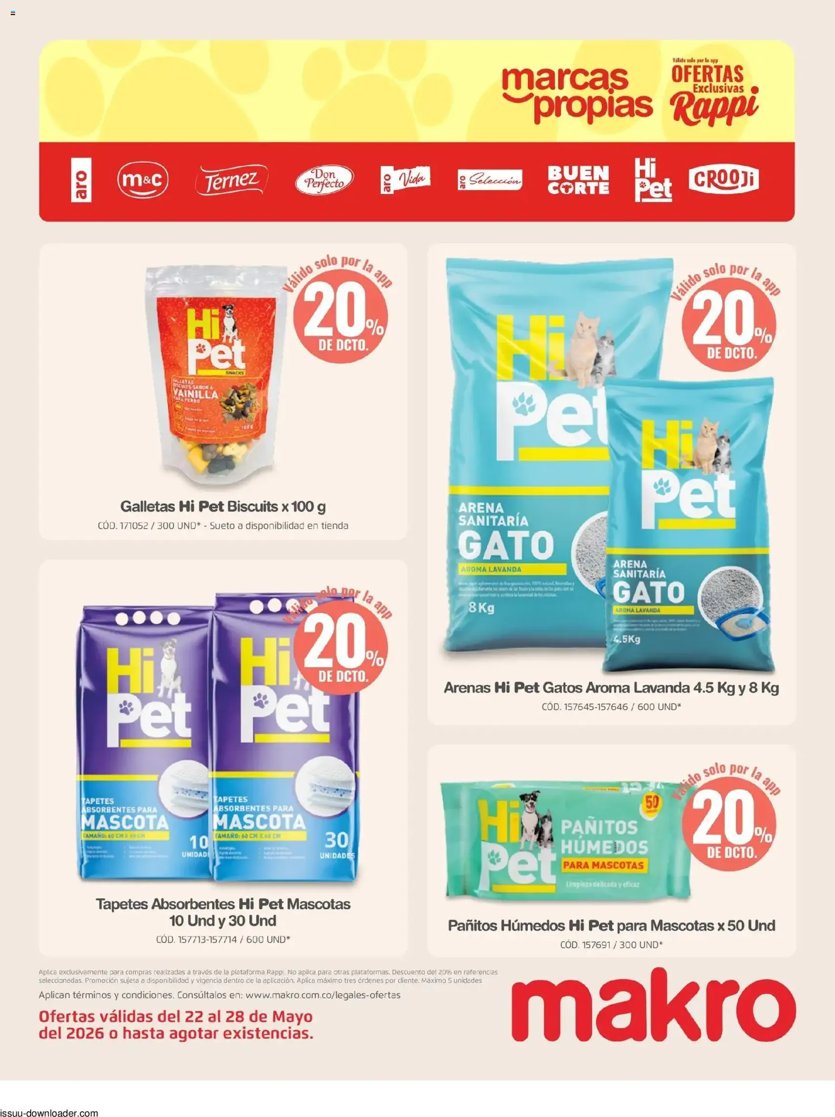 Makro catálogo - folleto válido desde 22/05/2026 página 27 de 28
