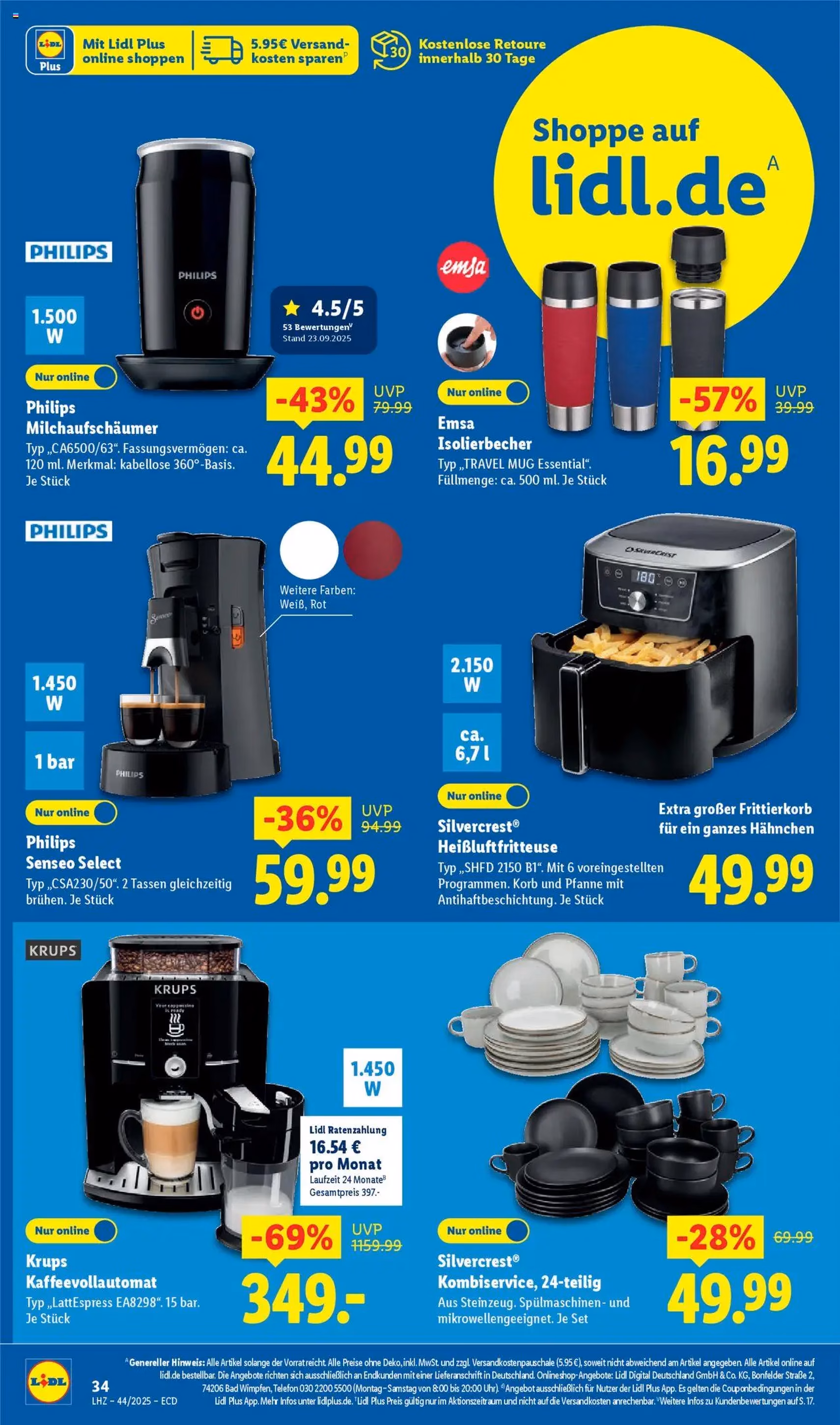Lidl - Prospekt - Gültiger Prospekt ab 27.10.2025, Seite 54 von insgesamt 67 Lidl - Prospekt - Gültiger Prospekt ab 27.10.2025, Seite 54 von insgesamt 67