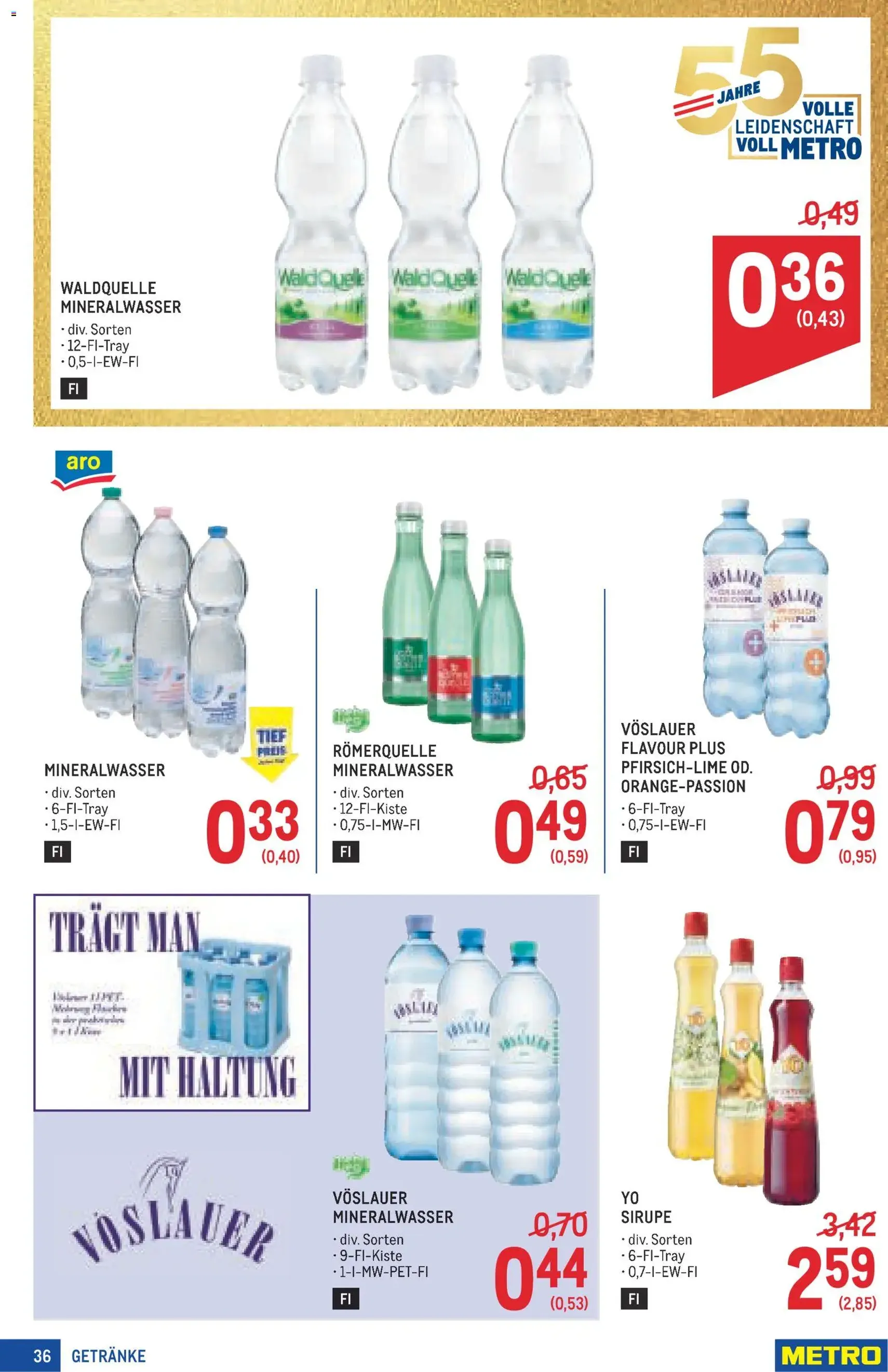 Metro angebote Profi - Gültiger Prospekt ab 03.09.2026, Seite 36 von insgesamt 64