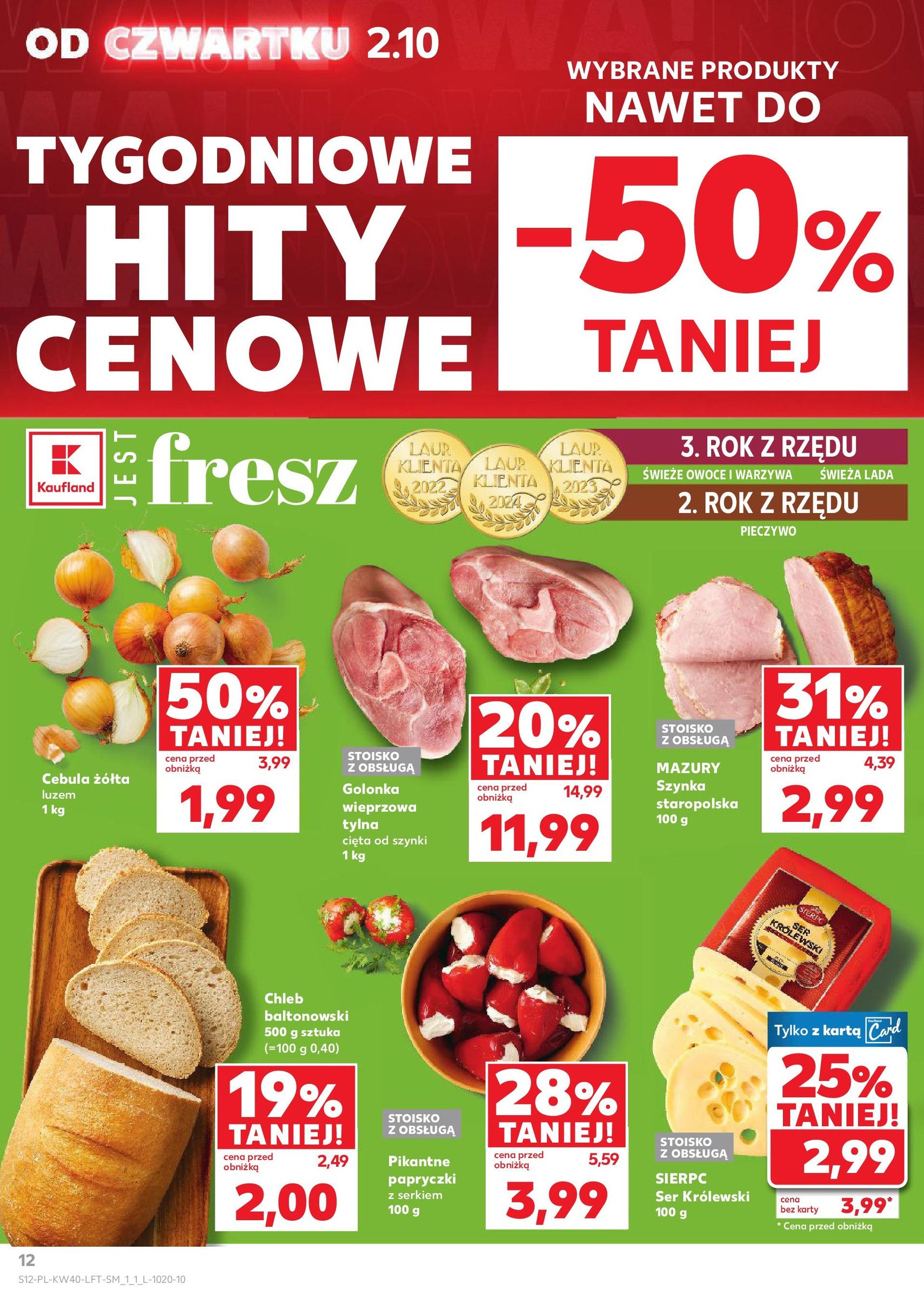 Kaufland gazetka - ważny gazetka od 02.10.2025 strona 12 z 55