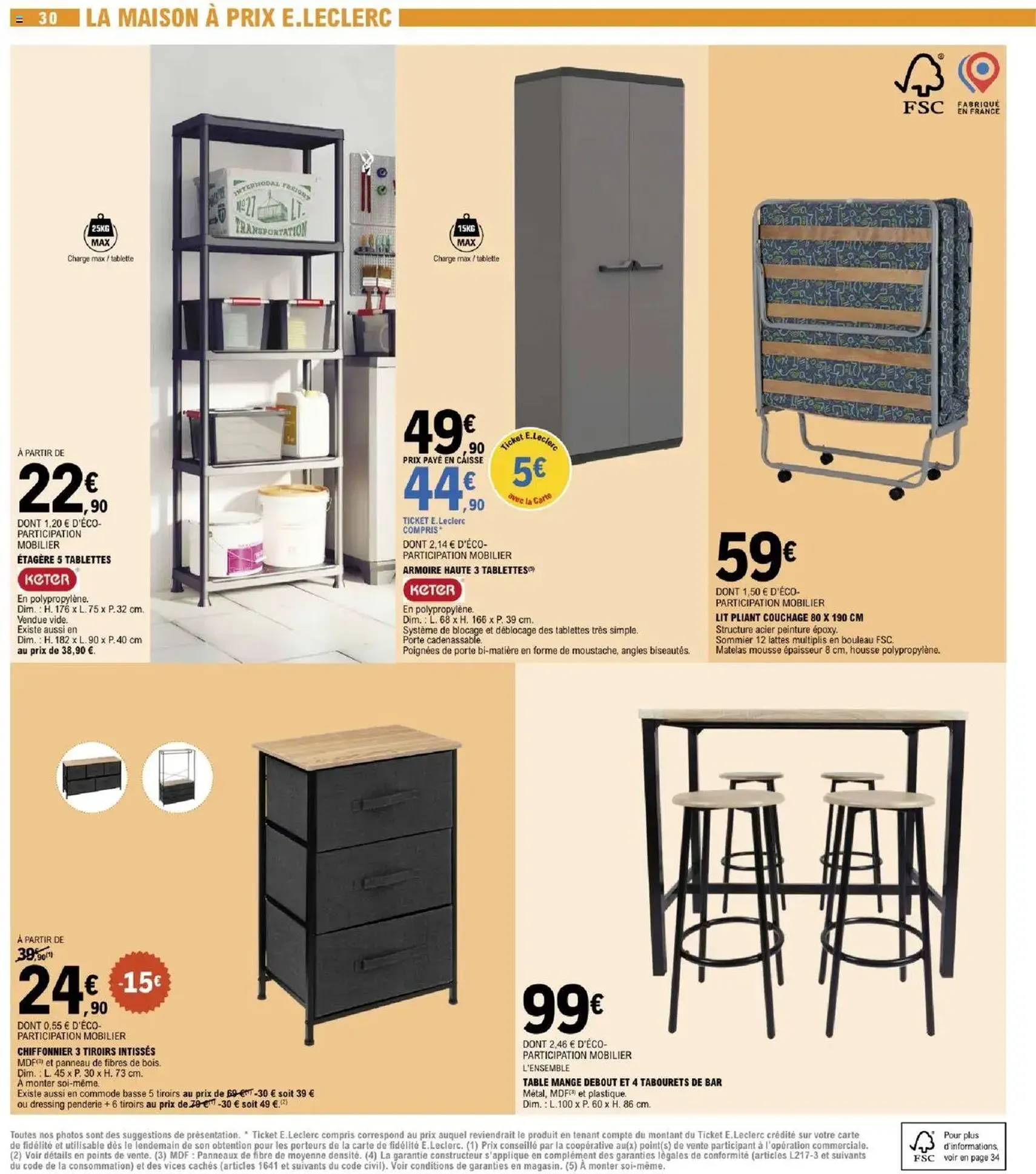 E.Leclerc catalogue semaine 35 - brochure valable à partir du 26/08/2025, page 30 sur 48 E.Leclerc catalogue semaine 35 - brochure valable à partir du 26/08/2025, page 30 sur 48
