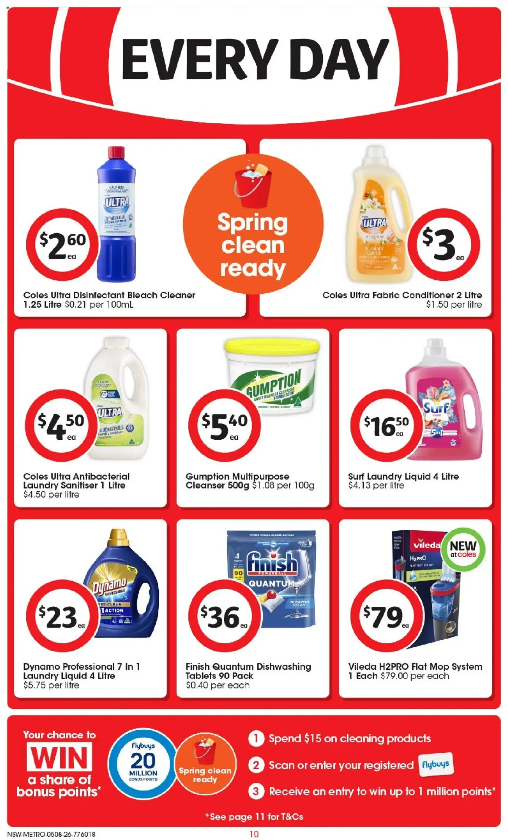 Coles catalogue - valid flyer from 04/08/2026, page 10 of 52