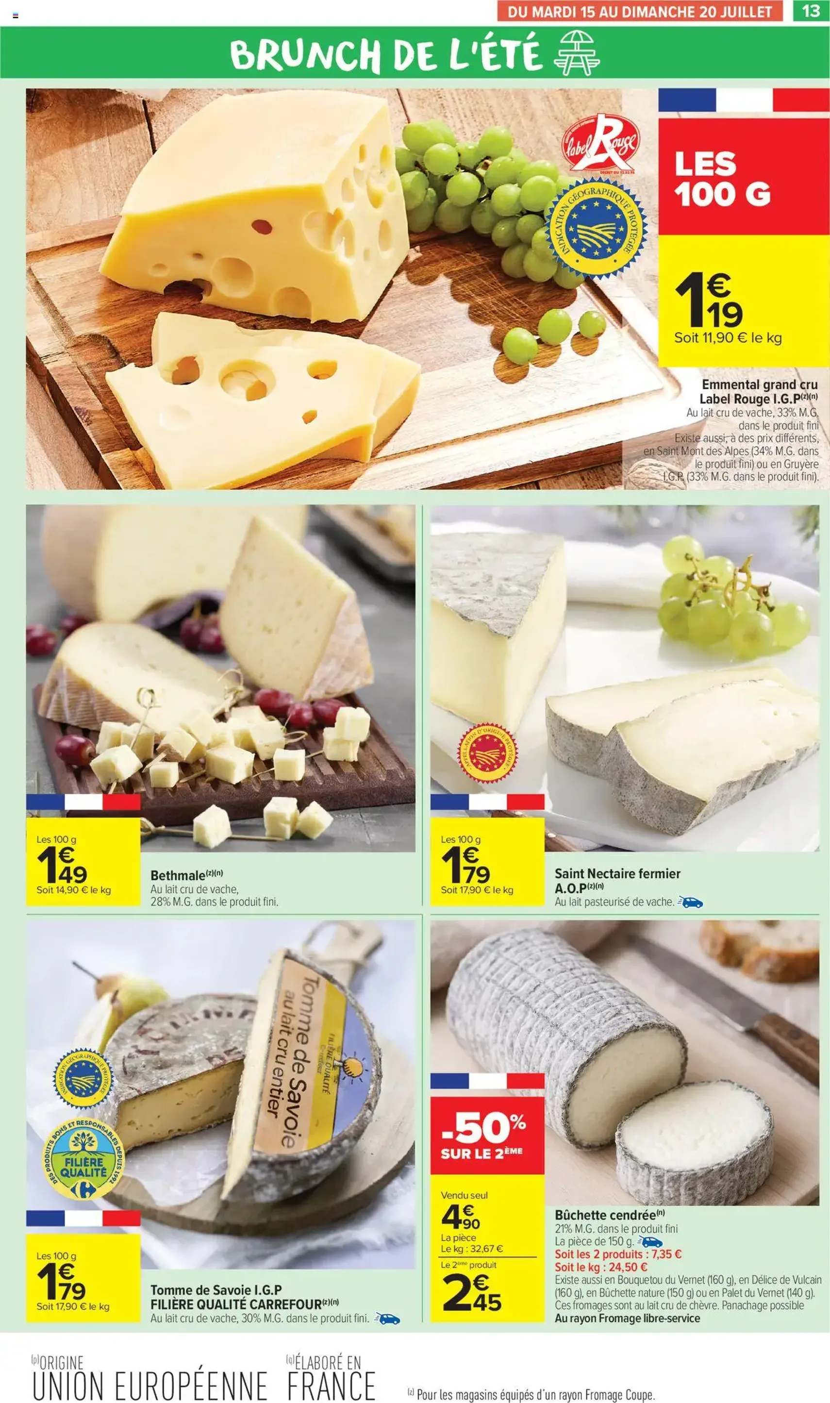 Carrefour Market catalogue semaine 29 - brochure valable à partir du 15/07/2025, page 15 sur 54 Carrefour Market catalogue semaine 29 - brochure valable à partir du 15/07/2025, page 15 sur 54