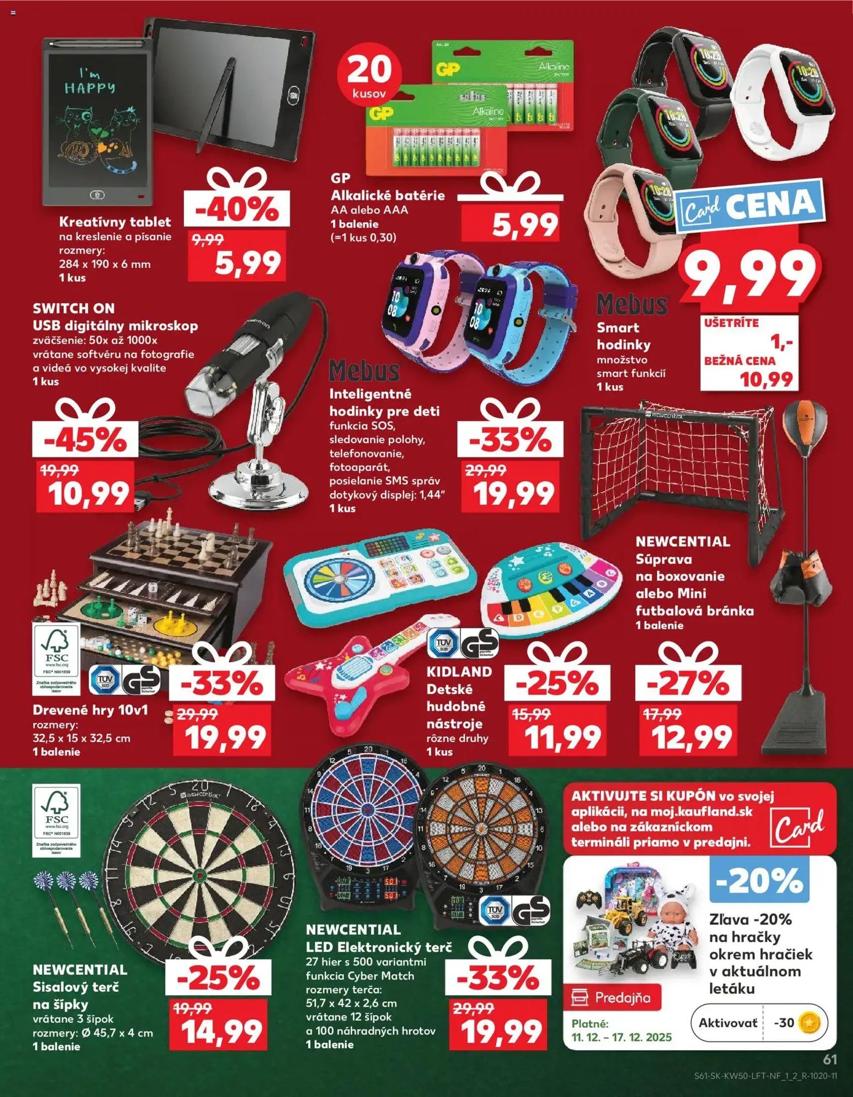 Kaufland SK Akciós újság - 2025.12.11. érvényes szórólap 61 oldal 78 oldalból