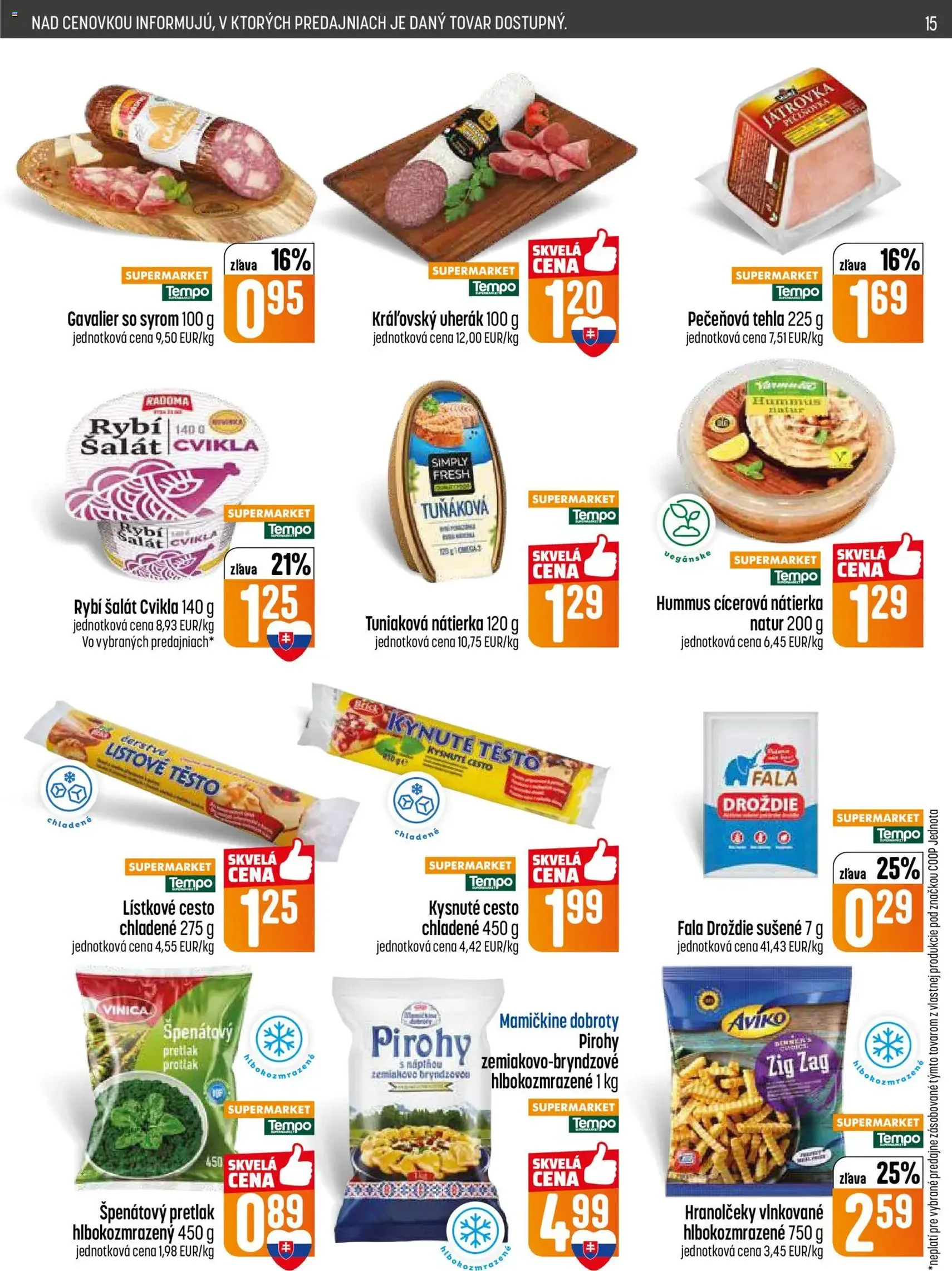 COOP Jednota leták - platný leták od 12.02.2026 strana 15 z 28