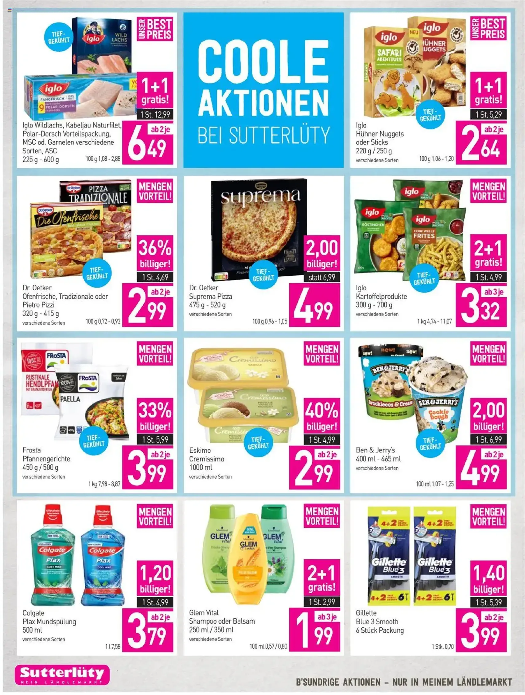 Sutterlüty Flugblatt - Gültiger Prospekt ab 02.10.2025, Seite 18 von insgesamt 20