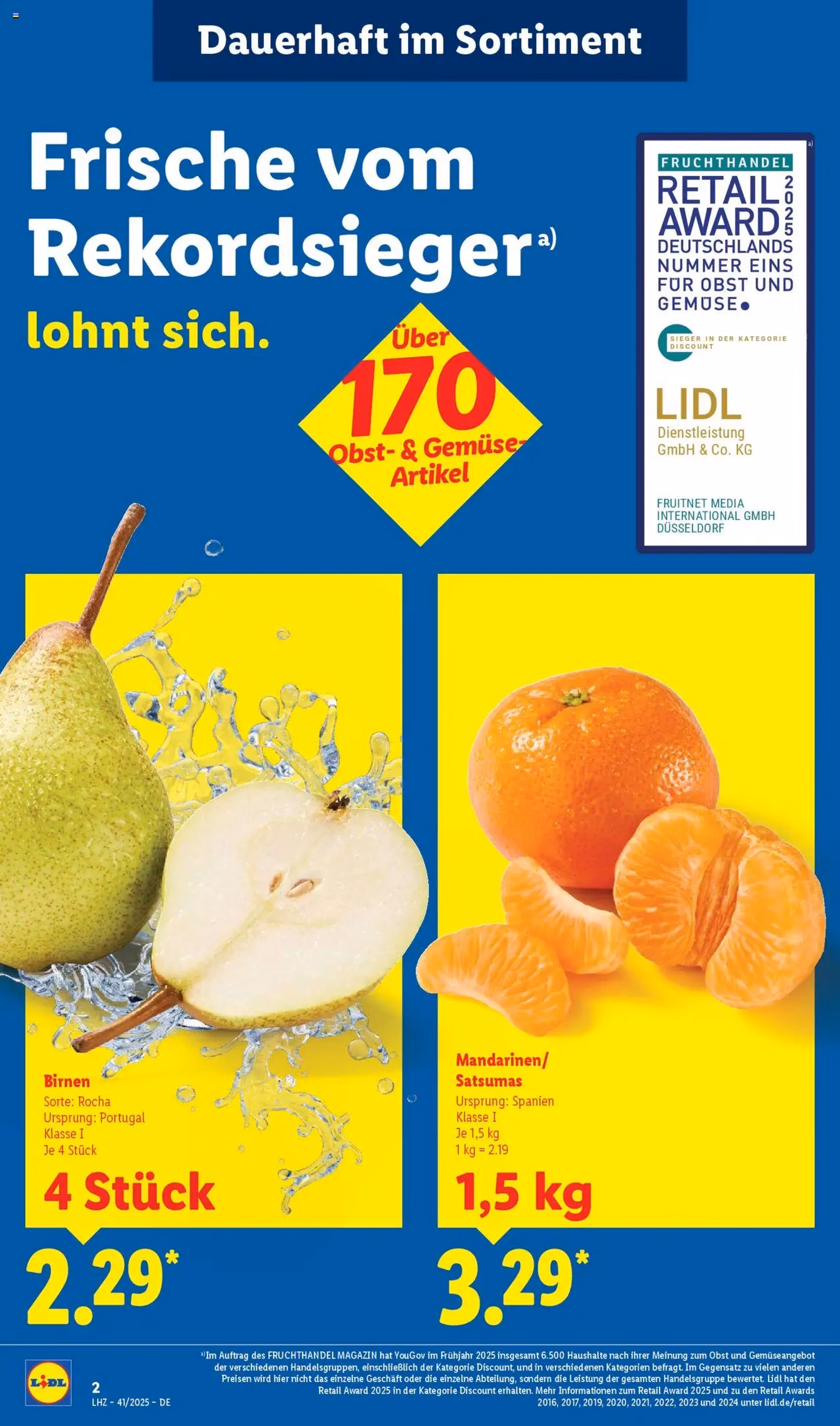 Lidl Prospekt - Gültiger Prospekt ab 06.10.2025, Seite 2 von insgesamt 68