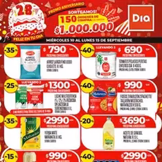 Vista previa del folleto Supermercado DIA Ofertas válido desde 10/09/2025