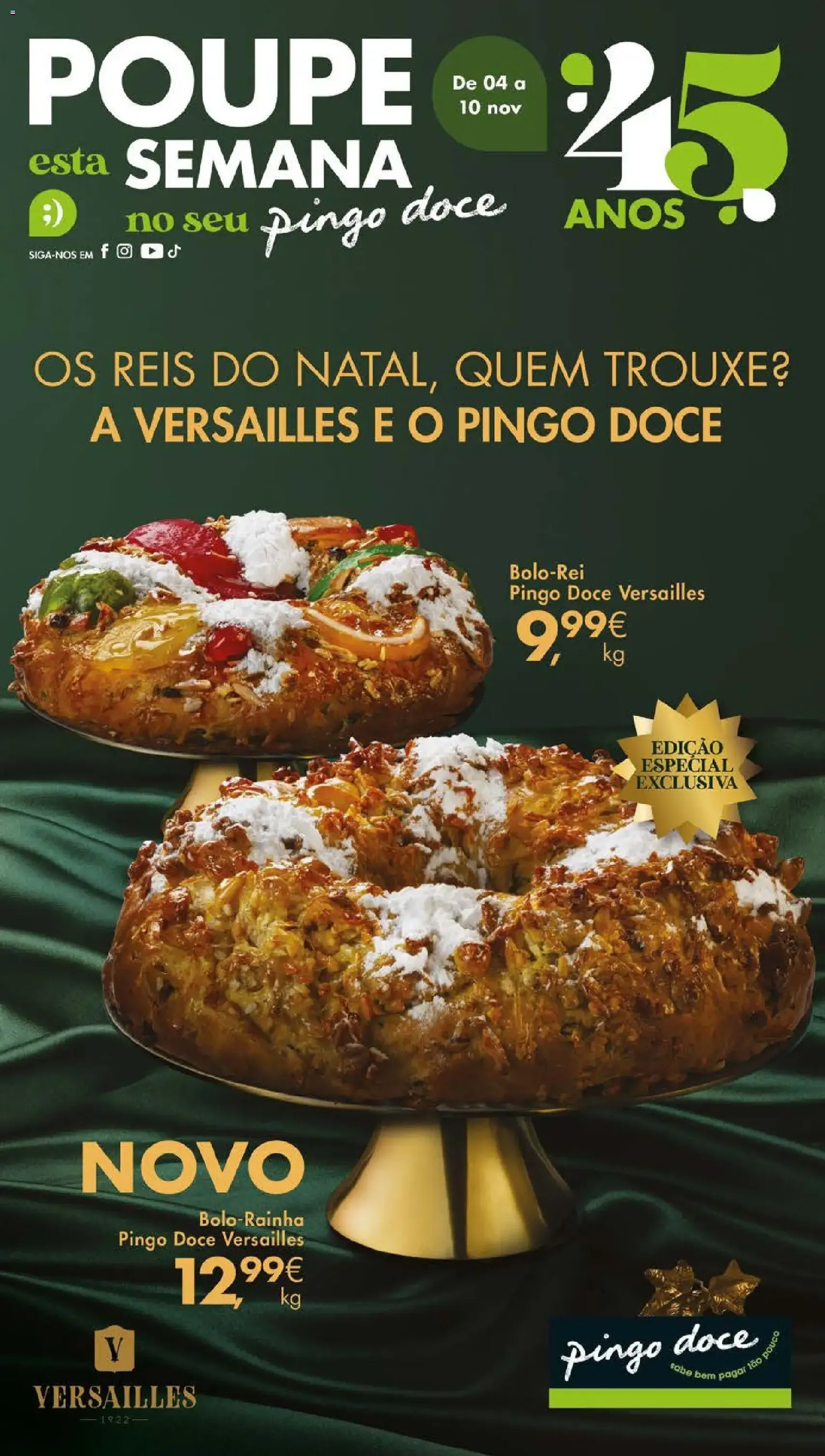 Pingo Doce folheto - folheto válido a partir de 04/11/2025 página 1 de 60