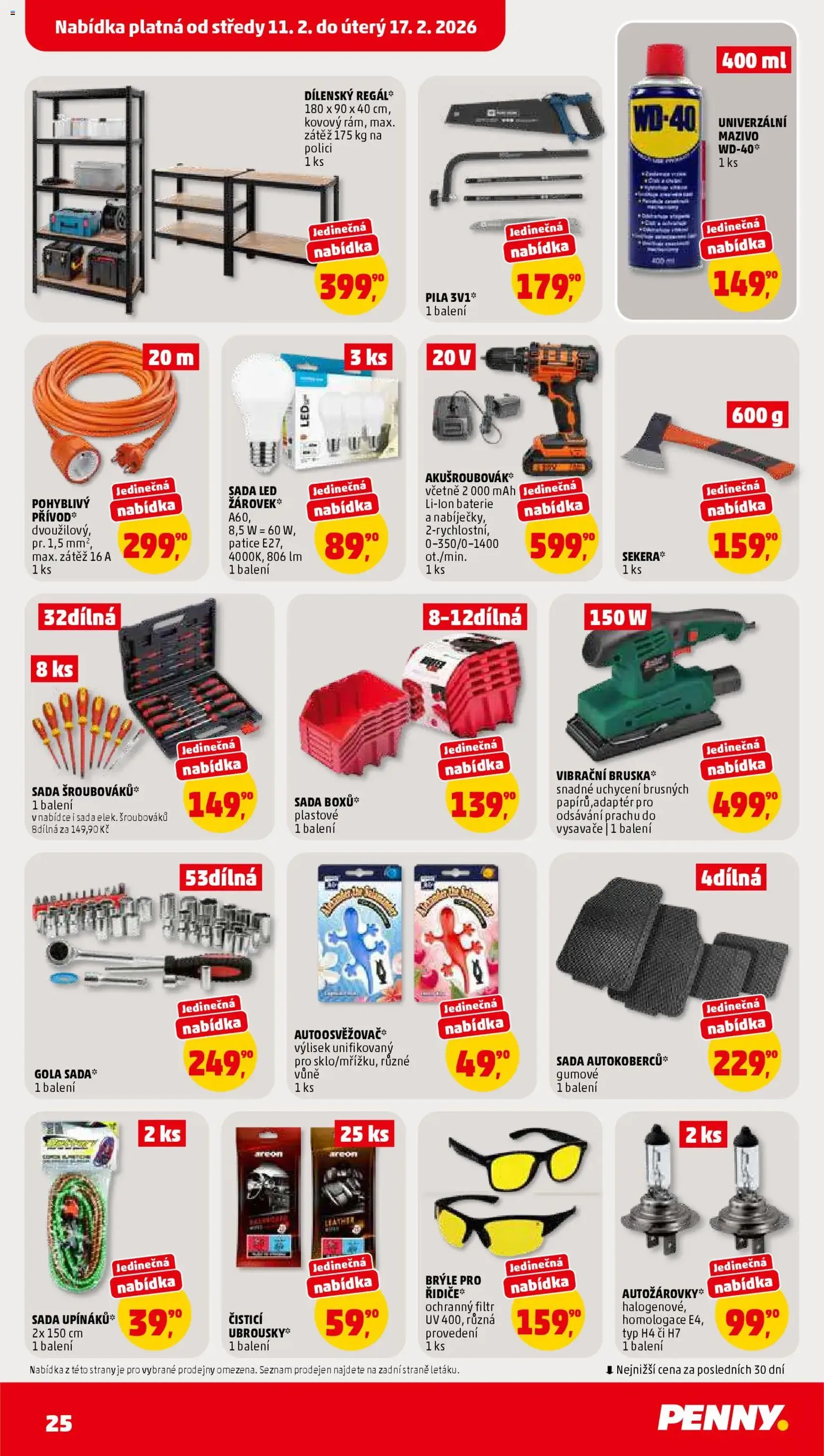 Penny Market leták - Čtvrtečník - platný leták od 11.02.2026 strana 25 z 31
