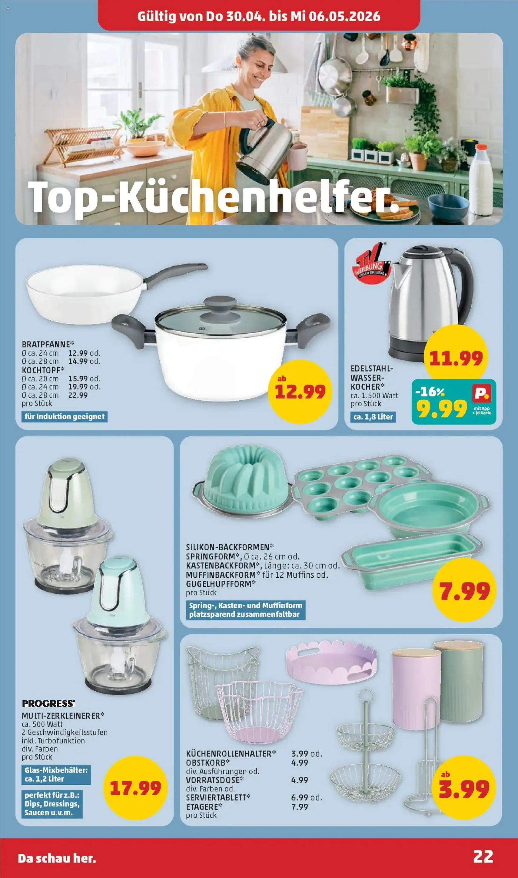 Penny Markt - Flugblatt - Gültiger Prospekt ab 30.04.2026, Seite 22 von insgesamt 32