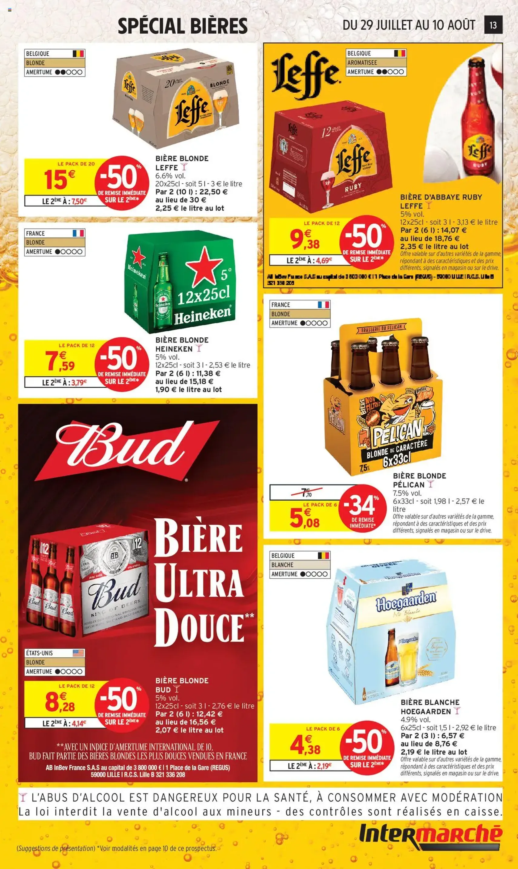 Intermarché catalogue semaine 30 - brochure valable à partir du 29/07/2025, page 13 sur 32 Intermarché catalogue semaine 30 - brochure valable à partir du 29/07/2025, page 13 sur 32