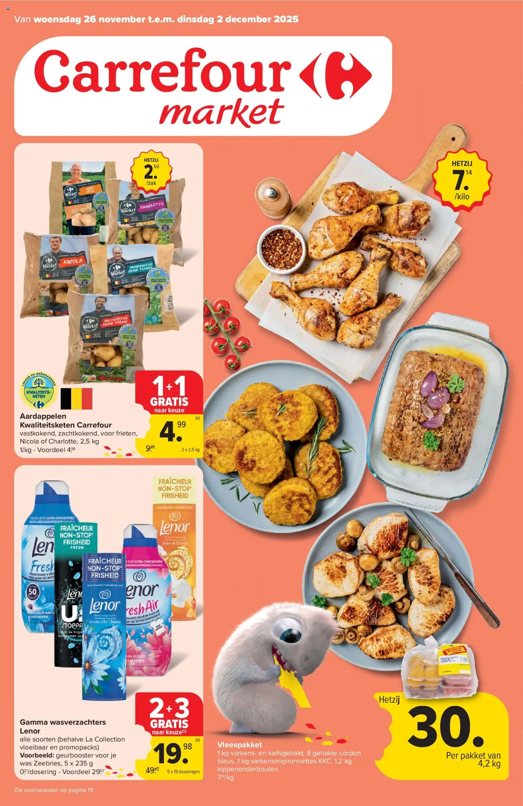 Carrefour market folder week 48 - geldige folder vanaf 26/11/2025 pagina 1 van 20