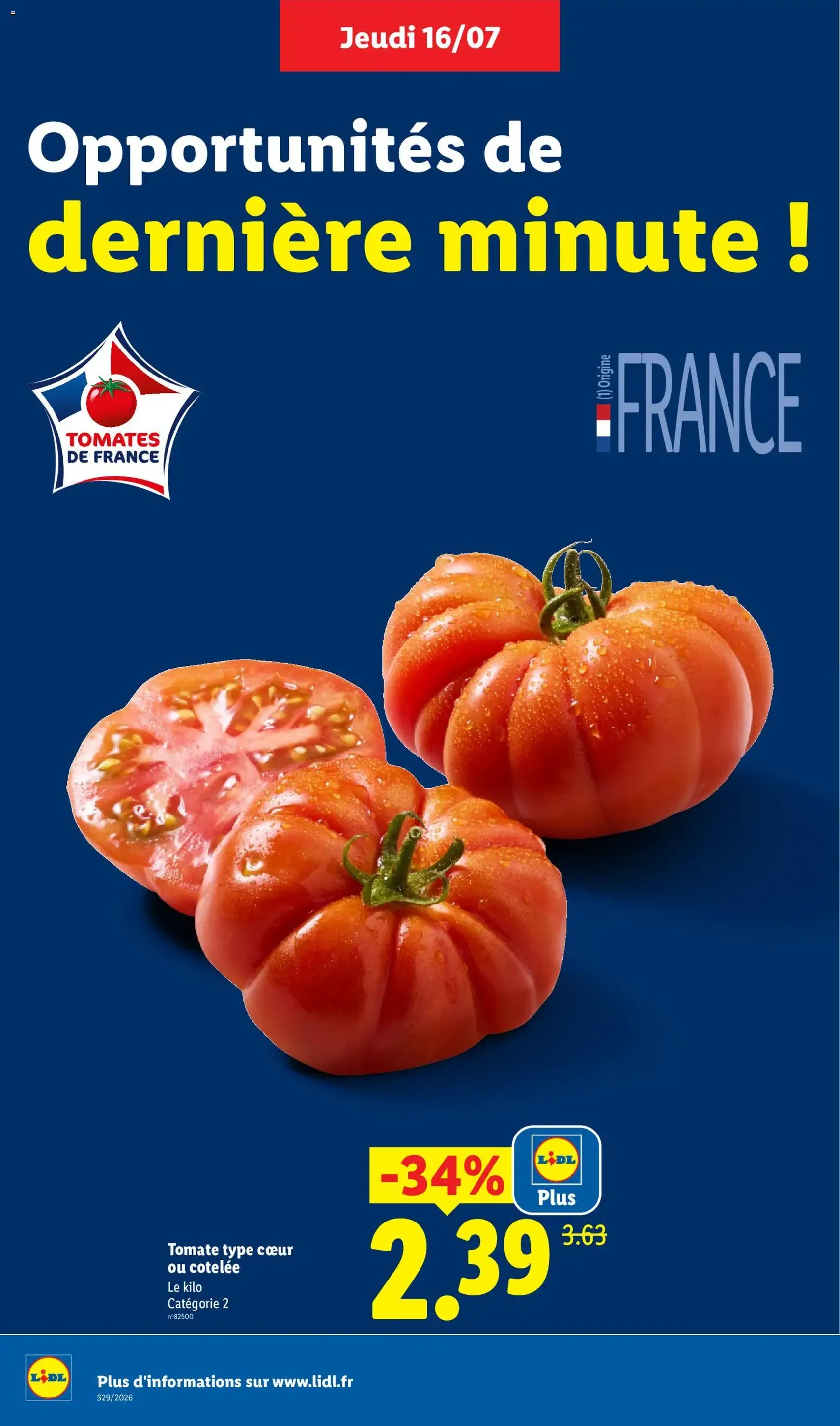 LIDL catalogue - brochure valable à partir du 16/07/2026, page 4 sur 61