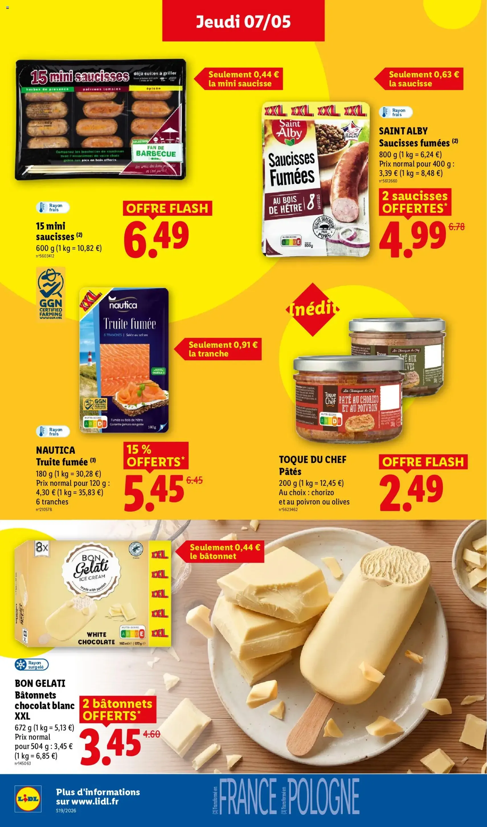 LIDL catalogue - brochure valable à partir du 07/05/2026, page 22 sur 67