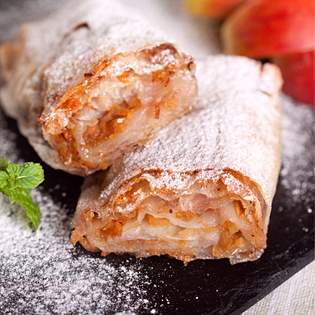 Recipe preview Apple strudel
