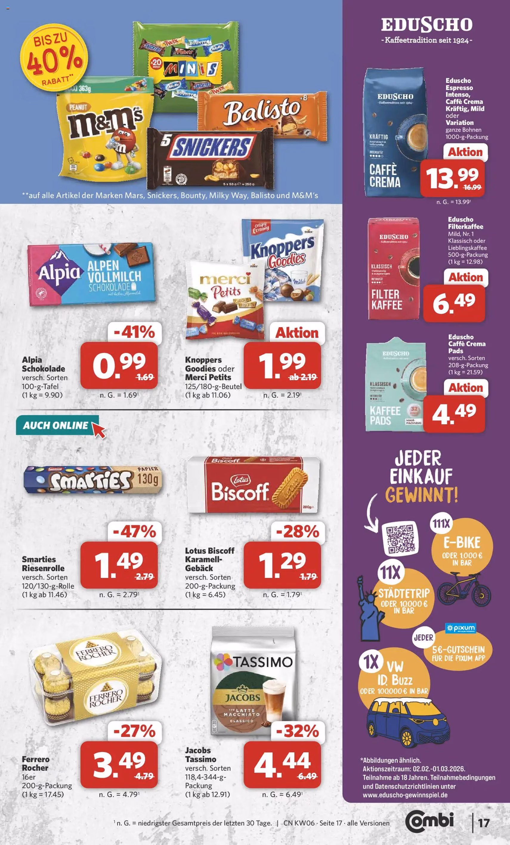 Combi Prospekt - Gültiger Prospekt ab 02.02.2026, Seite 17 von insgesamt 33