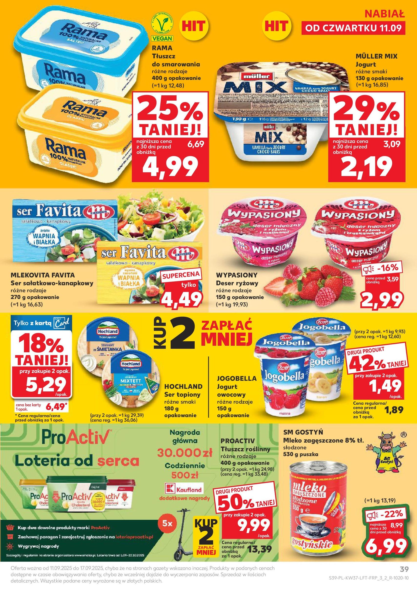 Kaufland gazetka - ważny gazetka od 11.09.2025 strona 39 z 61 Kaufland gazetka - ważny gazetka od 11.09.2025 strona 39 z 61