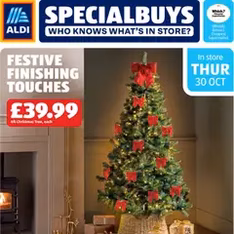Aldi - Weekly offers UK Specialbuys - Flyer preview valid from 30/10/2025 Aldi - Weekly offers UK Specialbuys - Flyer preview valid from 30/10/2025