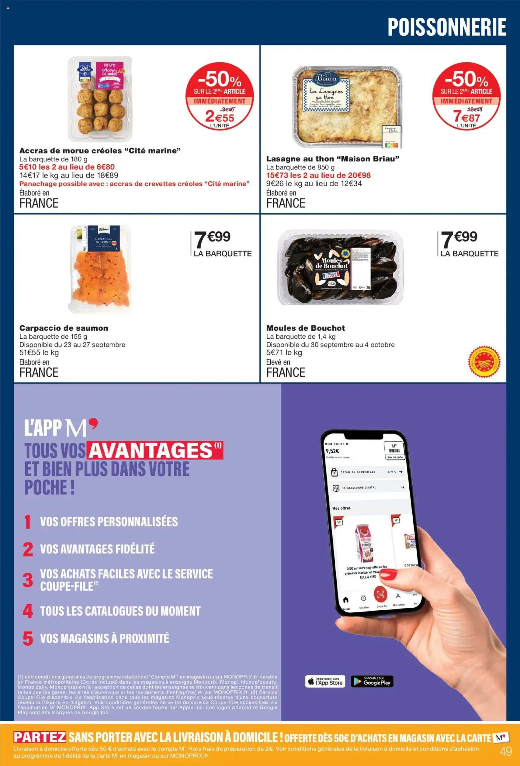 Monoprix catalogue - brochure valable à partir du 22/09/2026, page 49 sur 64