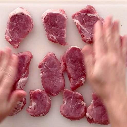 Medaglioni di filetto di maiale - procedimento 1